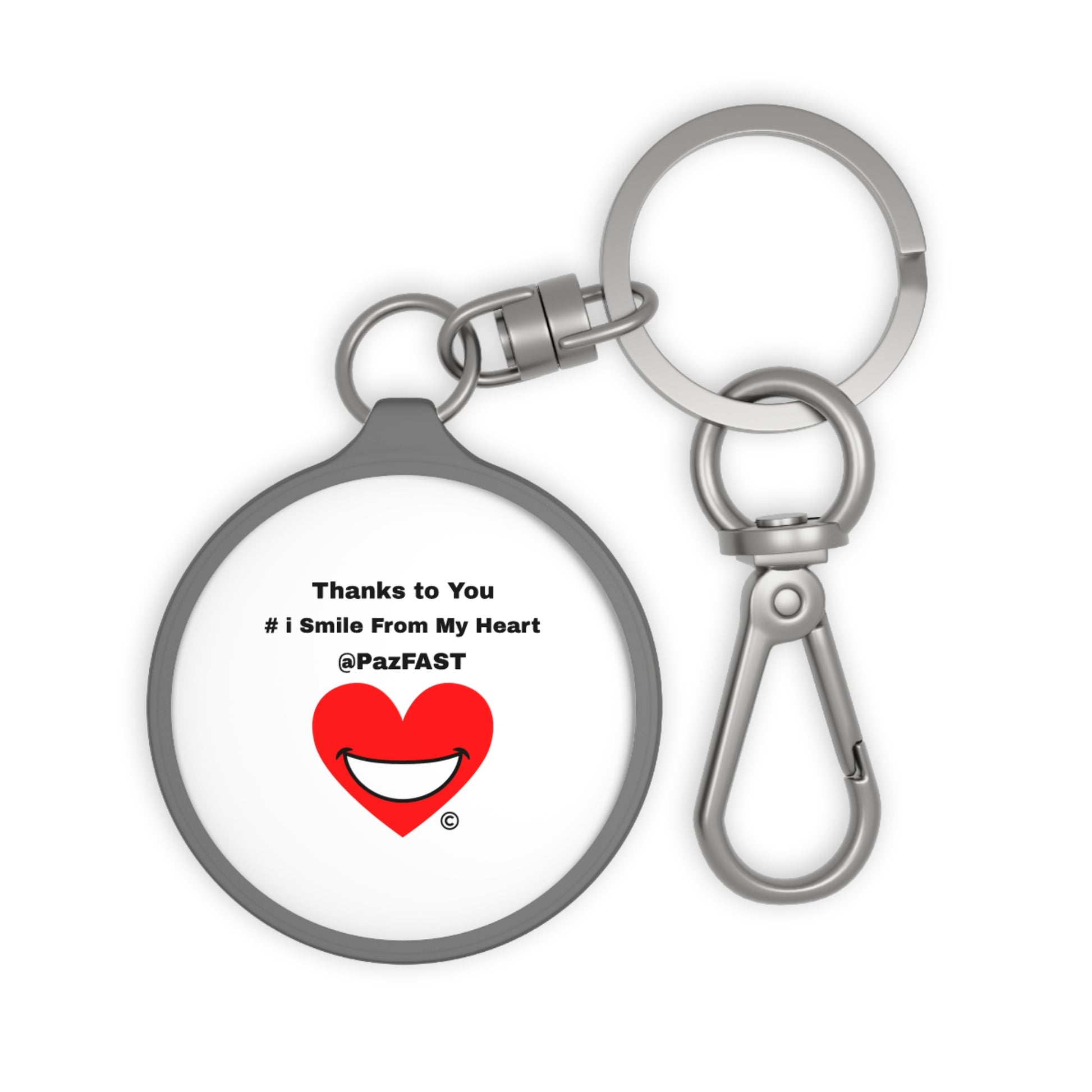 Keyring Tag | Extend Total *Kindness with "Paz FAST, The Love Solution" - The Love Solution