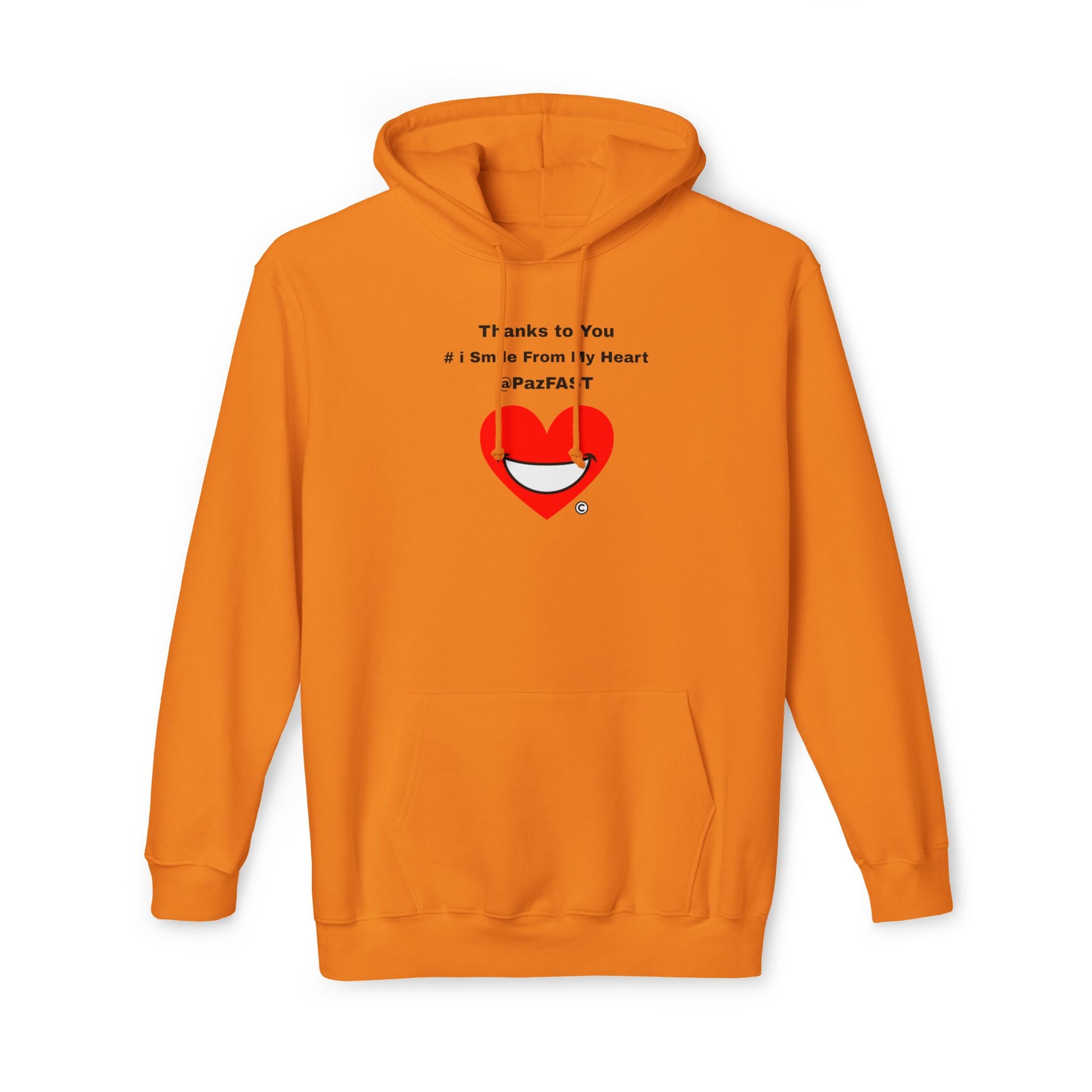 Unisex Hooded Sweatshirt, Made in US | Extend Total *Kindness with "Paz FAST, The Love Solution" - The Love Solution