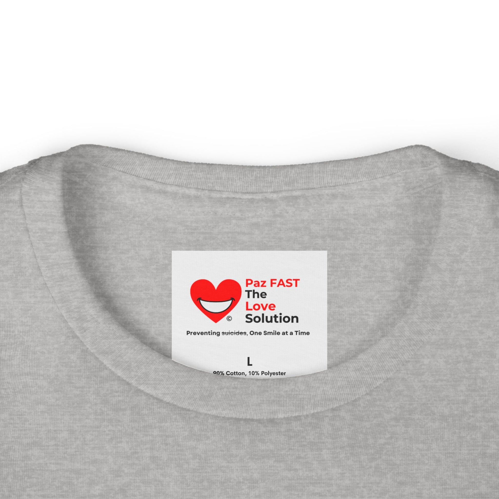 Kids Fine Jersey Tee | Extend Total *Kindness with "Paz FAST, The Love Solution" - The Love Solution