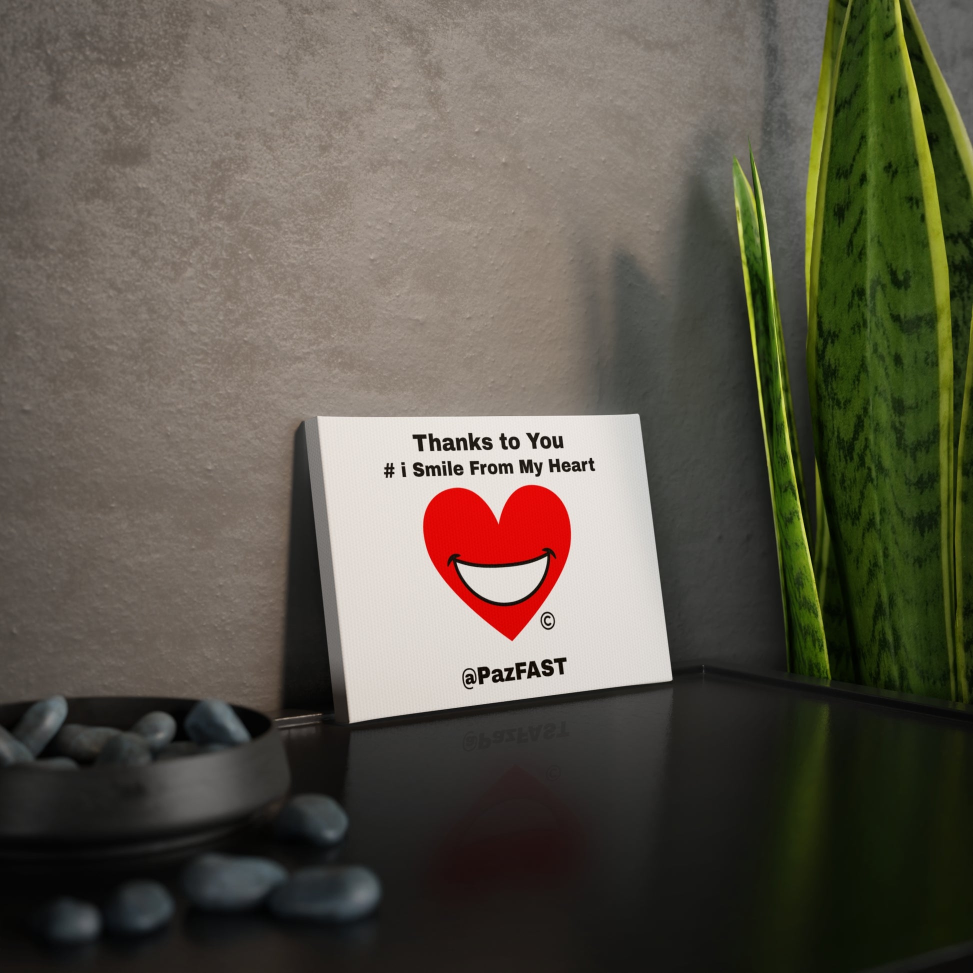 Canvas Photo Tile | Extend Total *Kindness with "Paz FAST, The Love Solution" - The Love Solution