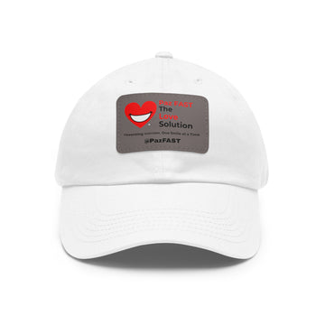 Dad Hat with Leather Patch (Rectangle) | Extend Total *Kindness with 