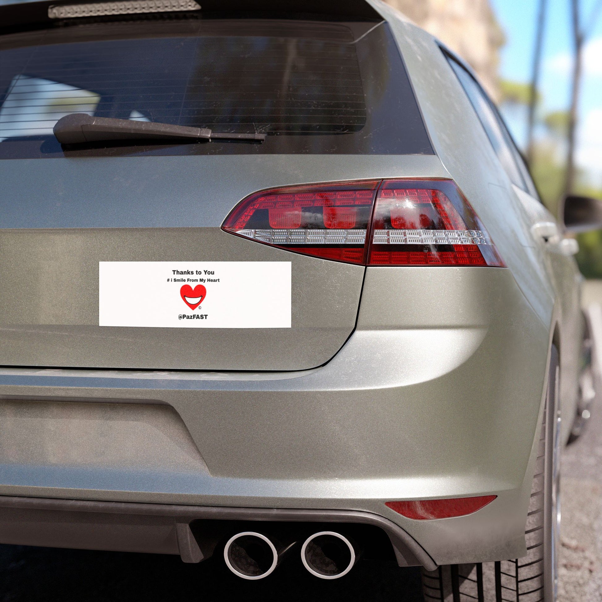 Car Magnets | Extend Total *Kindness with "Paz FAST, The Love Solution" - The Love Solution