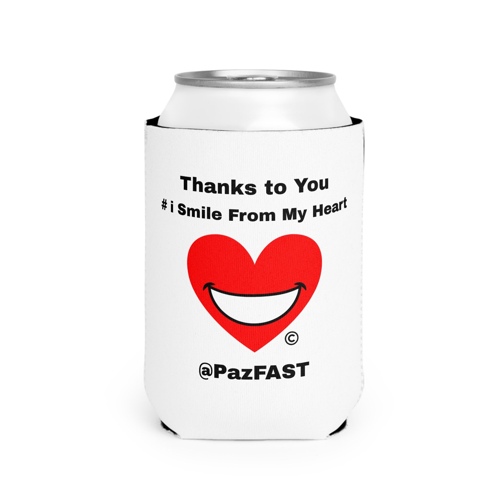 Can Cooler Sleeve | Extend Total *Kindness with "Paz FAST, The Love Solution" - The Love Solution