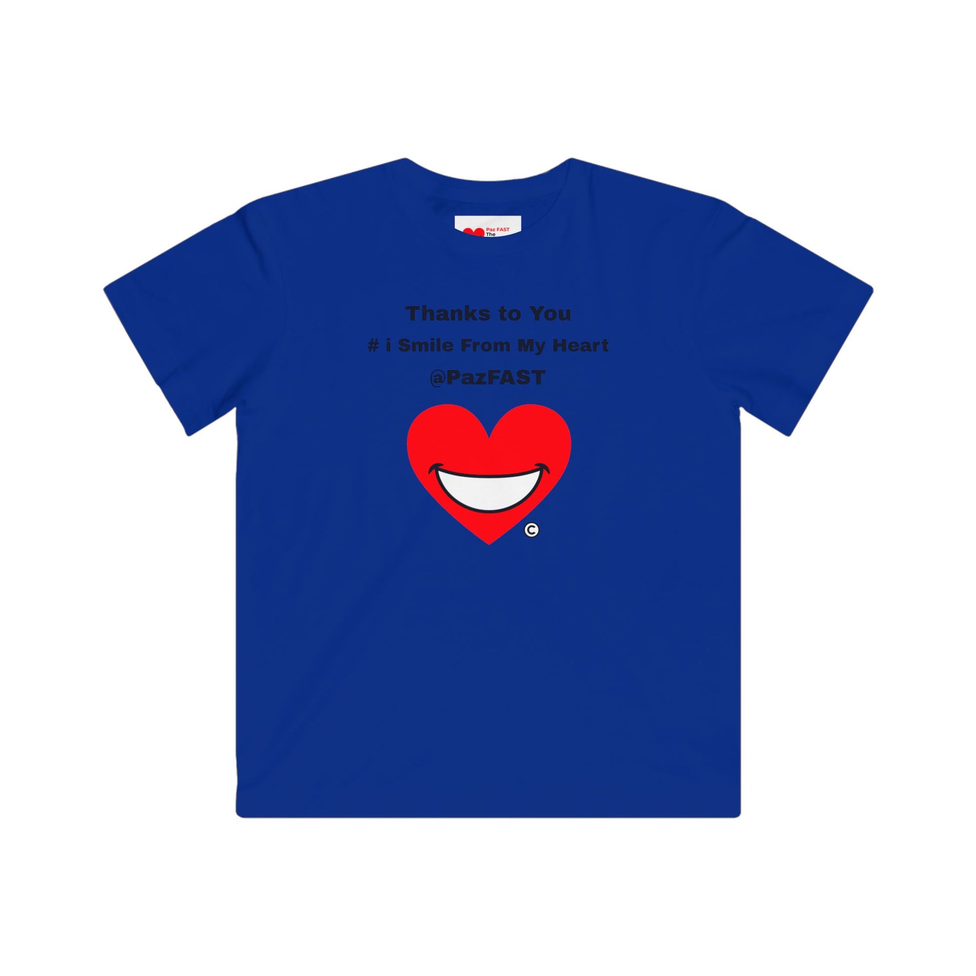 Kids Fine Jersey Tee | Extend Total *Kindness with "Paz FAST, The Love Solution" - The Love Solution