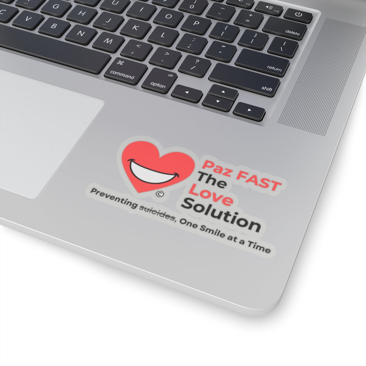 Kiss-Cut Stickers | Extend Total *Kindness with "Paz FAST, The Love Solution" - The Love Solution