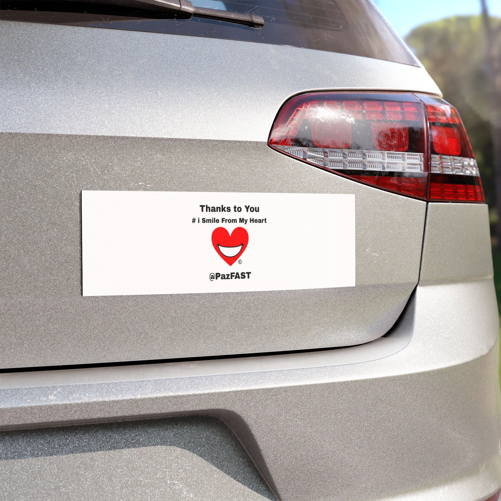 Car Magnets | Extend Total *Kindness with "Paz FAST, The Love Solution" - The Love Solution