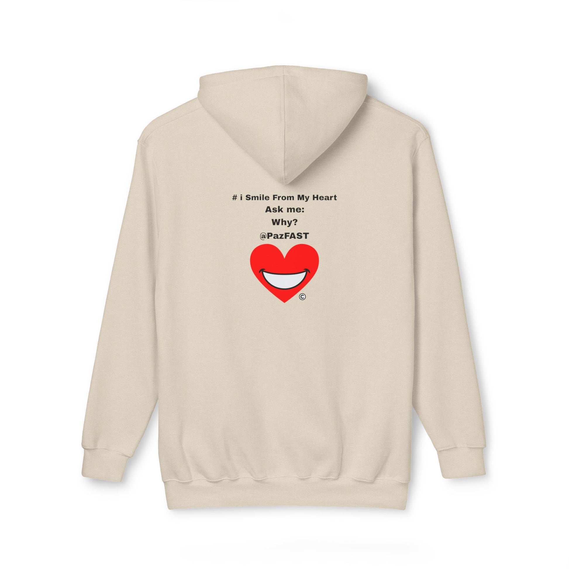 Unisex Hooded Sweatshirt, Made in US | Extend Total *Kindness with "Paz FAST, The Love Solution" - The Love Solution