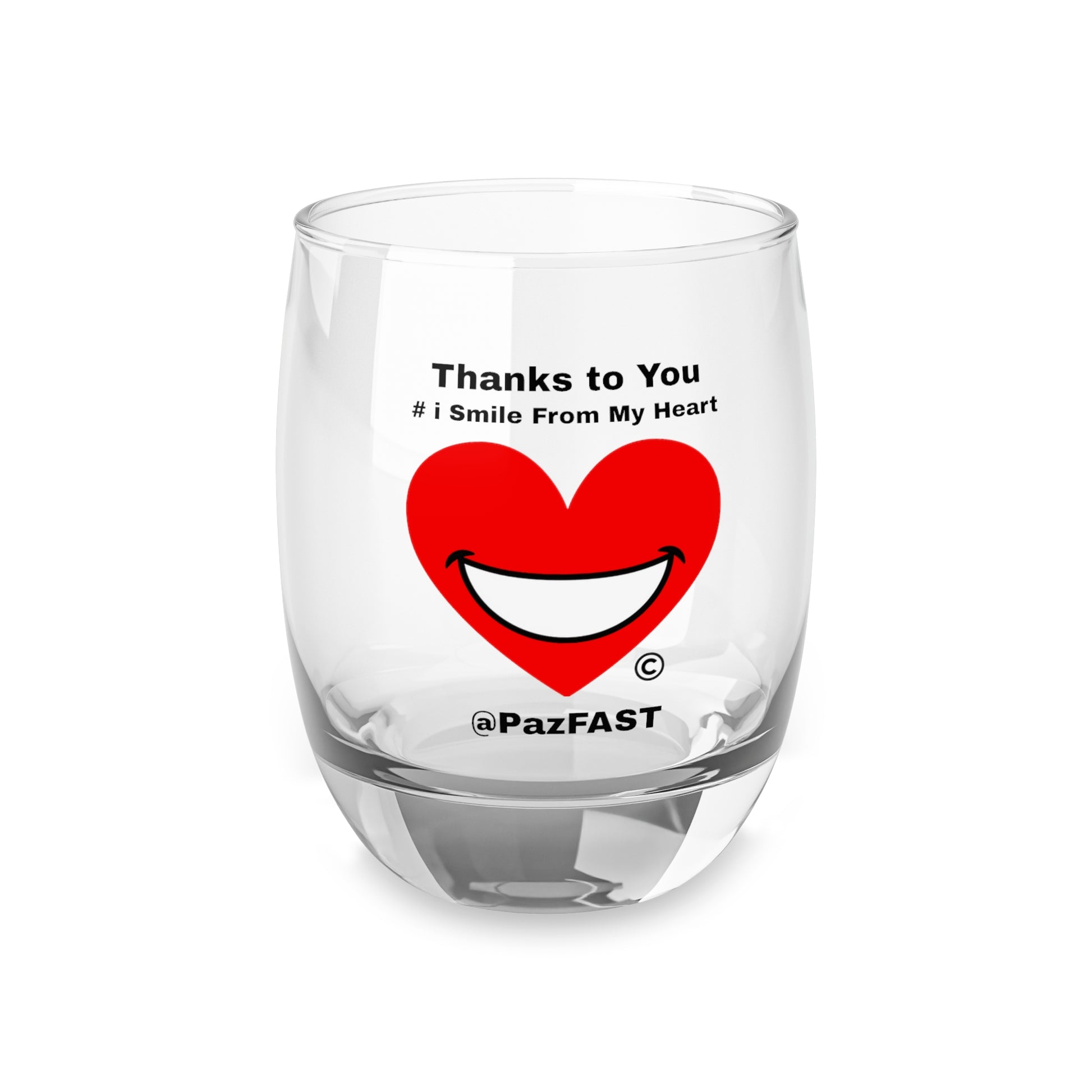 Whiskey Glass | Extend Total *Kindness with "Paz FAST, The Love Solution" - The Love Solution