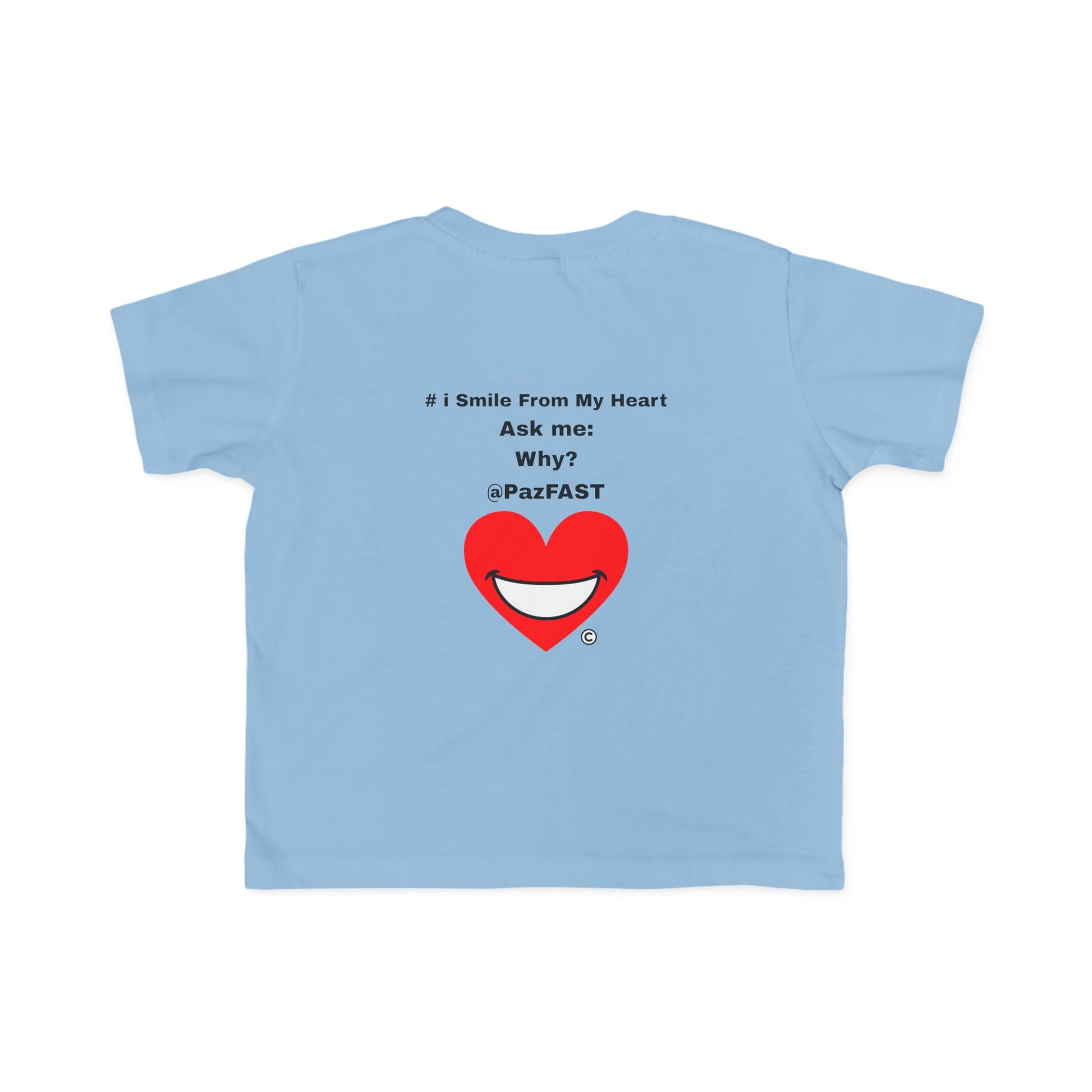 Toddler's Fine Jersey Tee | Extend Total *Kindness with "Paz FAST, The Love Solution" - The Love Solution