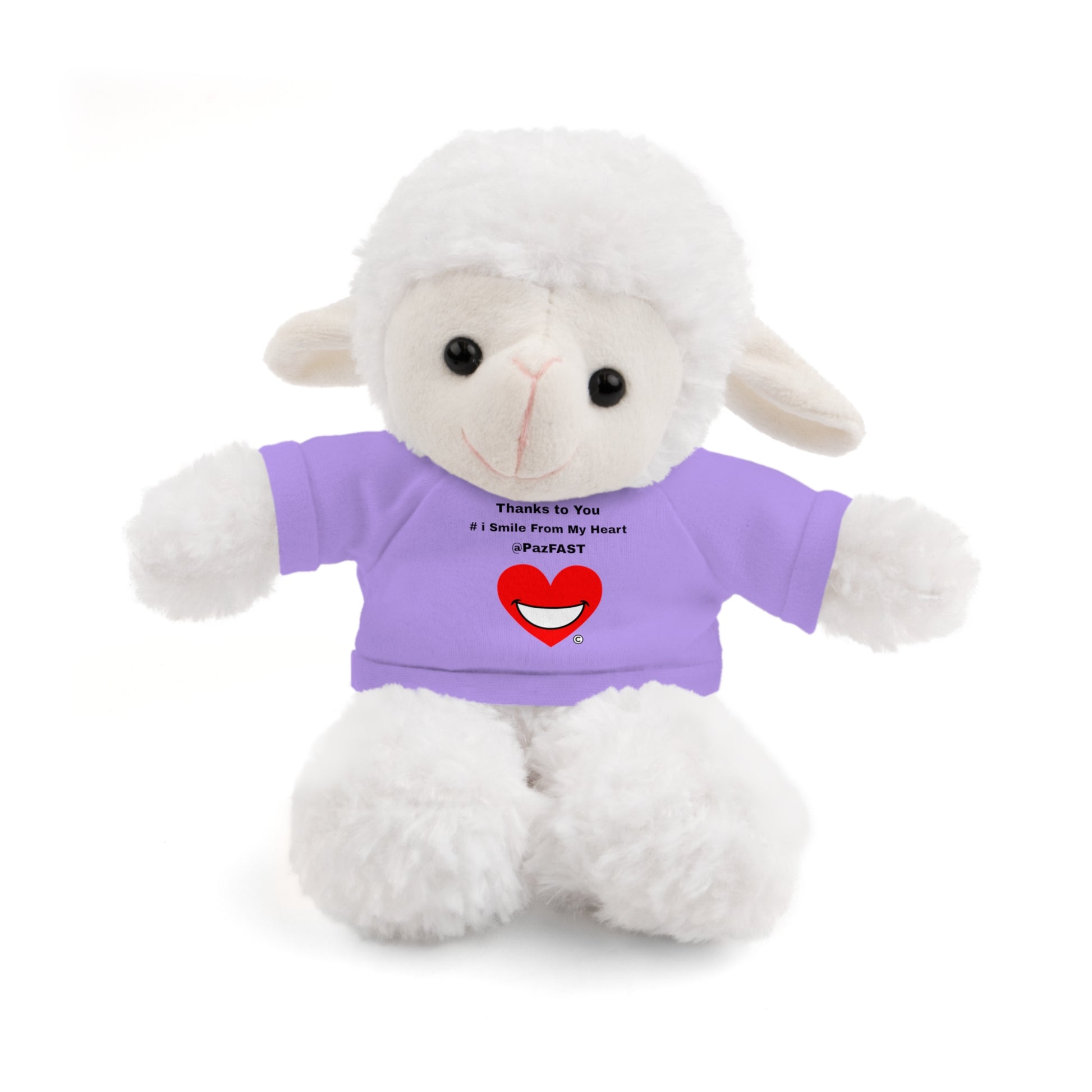 Stuffed Animals with Tee | Extend Total *Kindness with "Paz FAST, The Love Solution" - The Love Solution