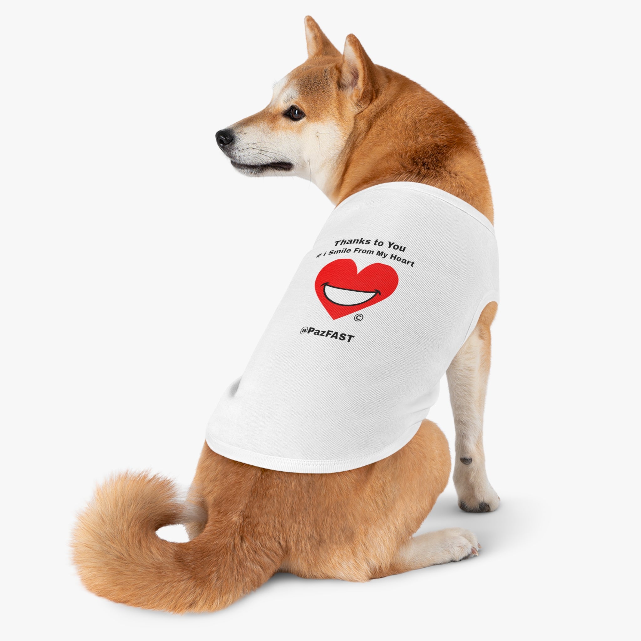 Pet Tank Top | Extend Total *Kindness with "Paz FAST, The Love Solution" - The Love Solution