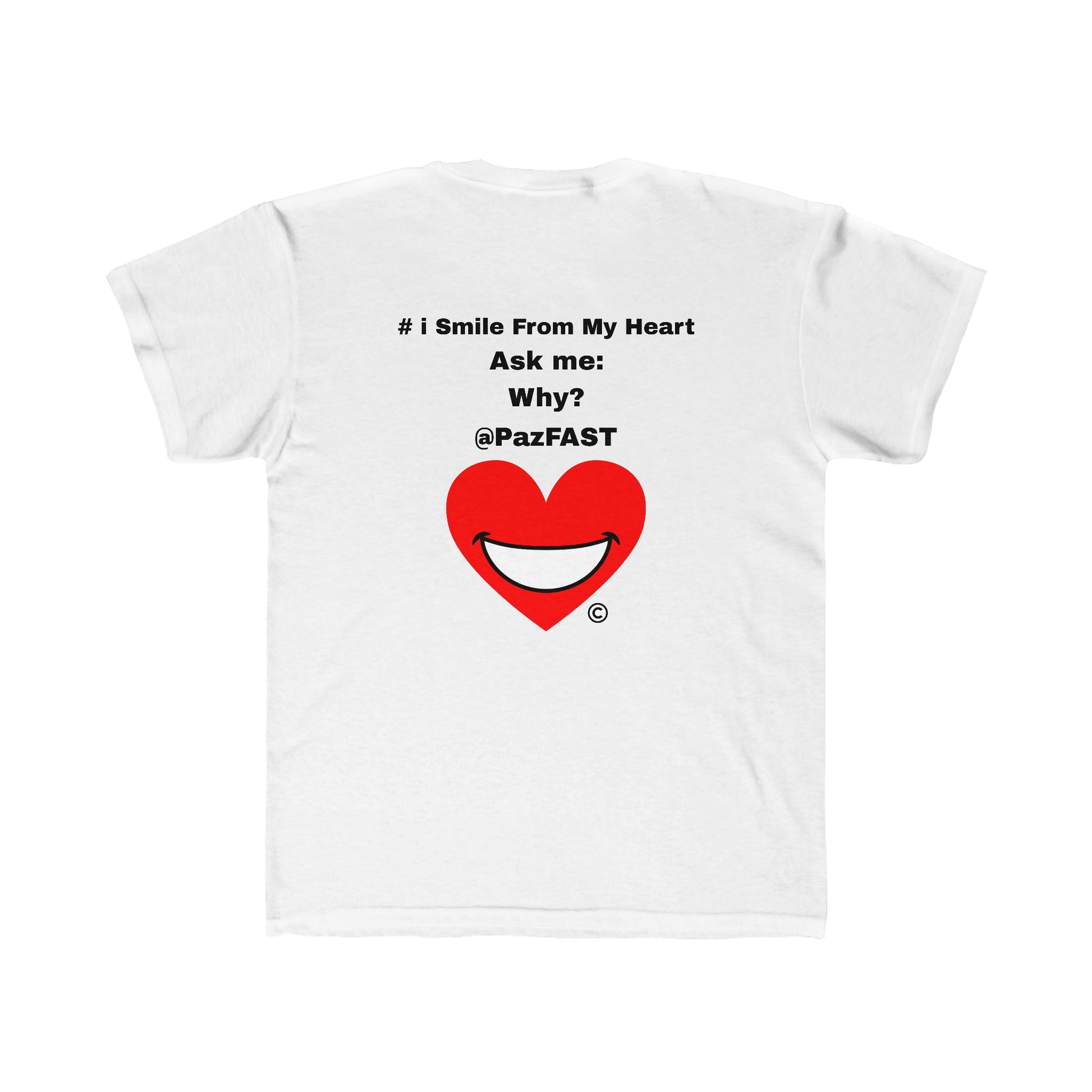 Kids Regular Fit Tee | Extend Total *Kindness with "Paz FAST, The Love Solution" - The Love Solution