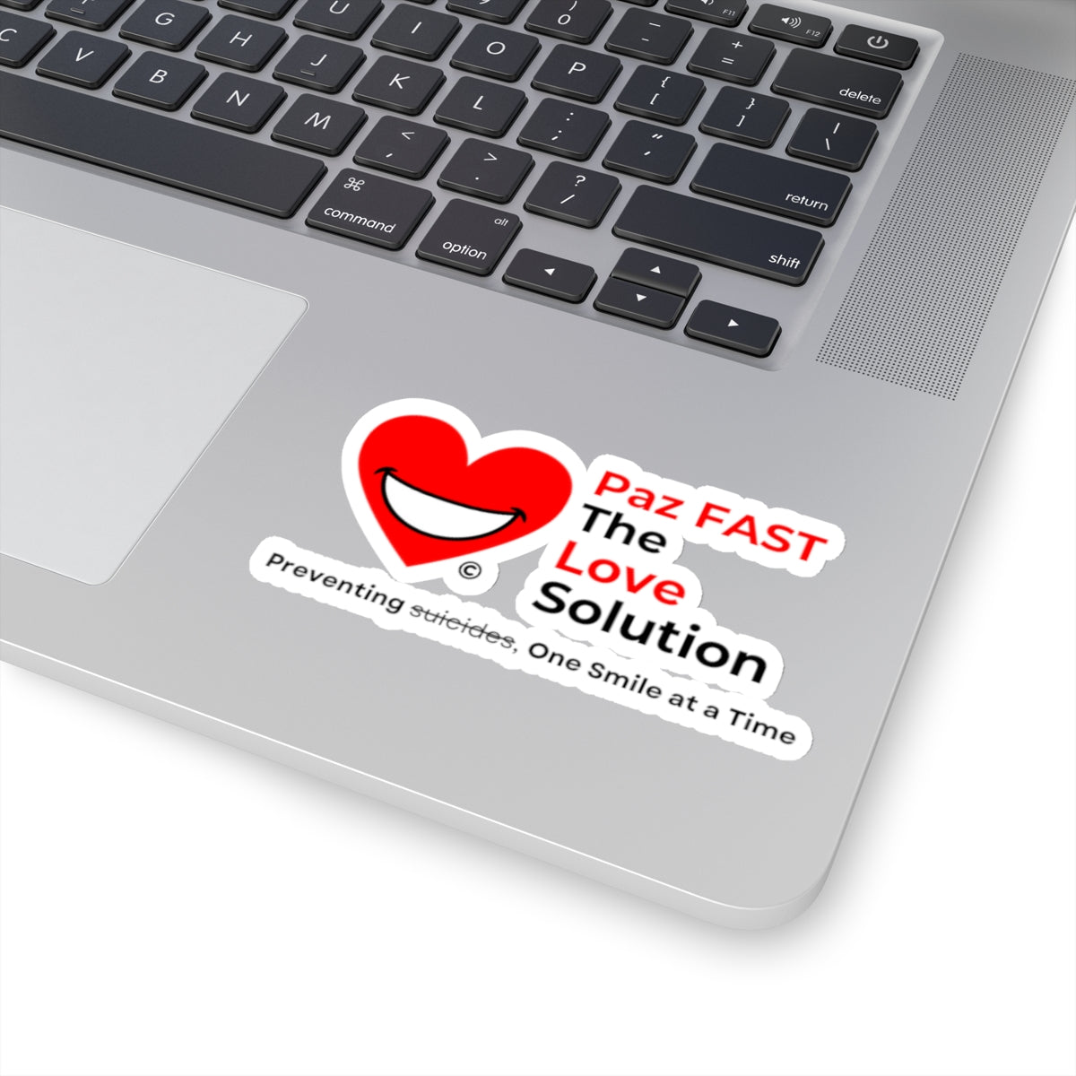 Kiss-Cut Stickers | Extend Total *Kindness with "Paz FAST, The Love Solution" - The Love Solution