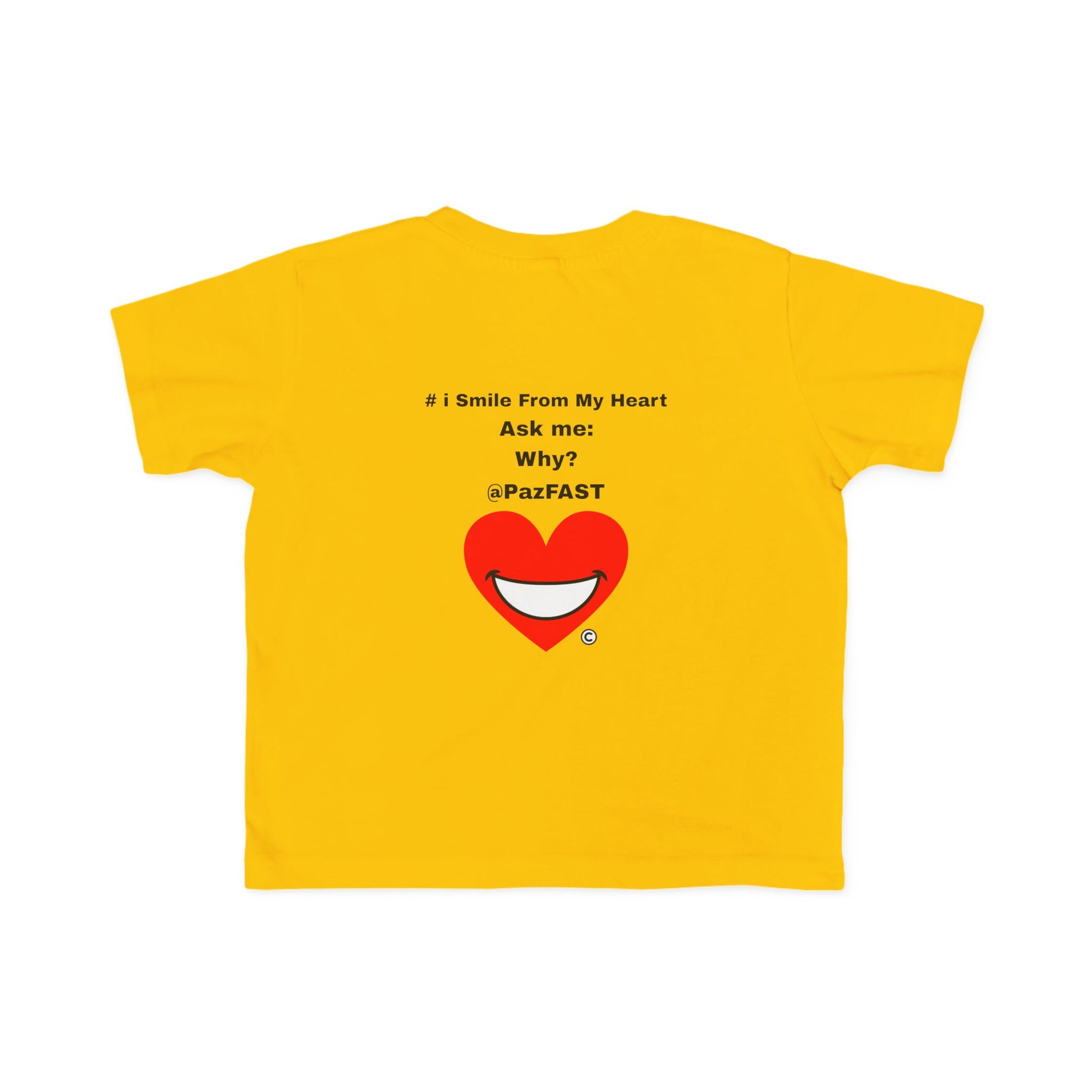 Toddler's Fine Jersey Tee | Extend Total *Kindness with "Paz FAST, The Love Solution" - The Love Solution