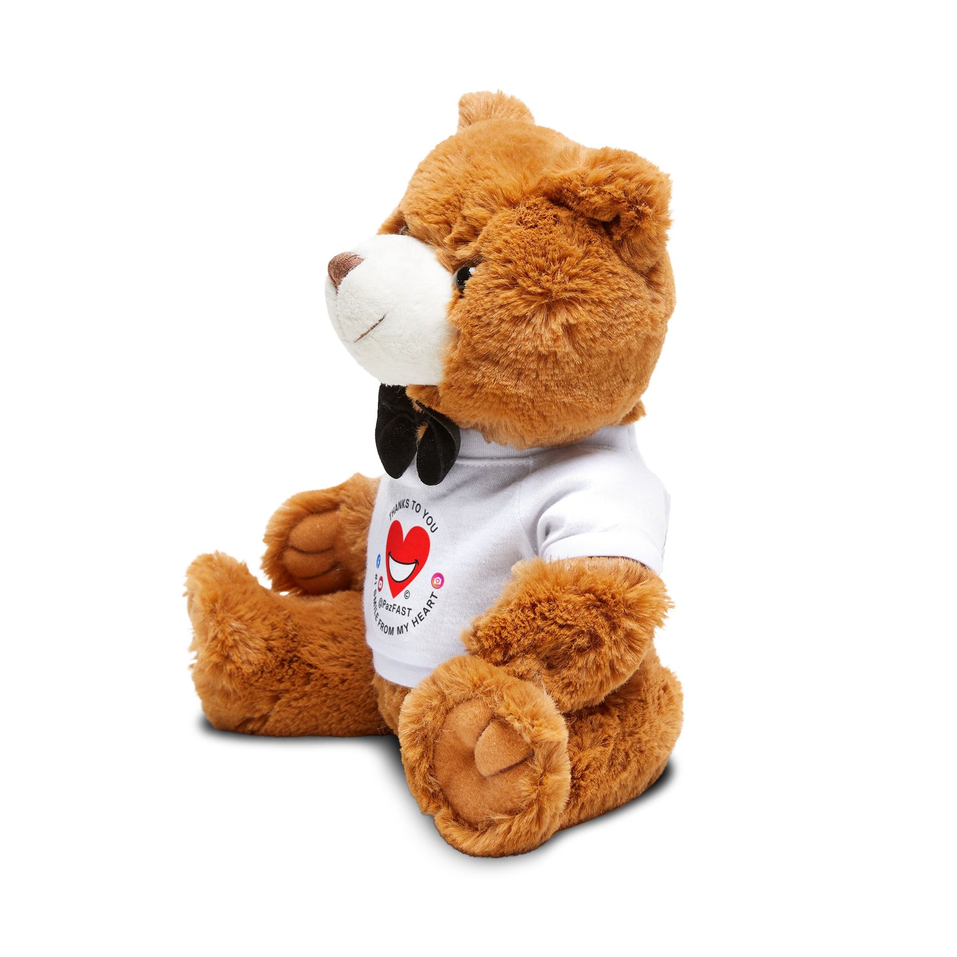 Teddy Bear with T-Shirt | Extend Total *Kindness with "Paz FAST, The Love Solution" - The Love Solution