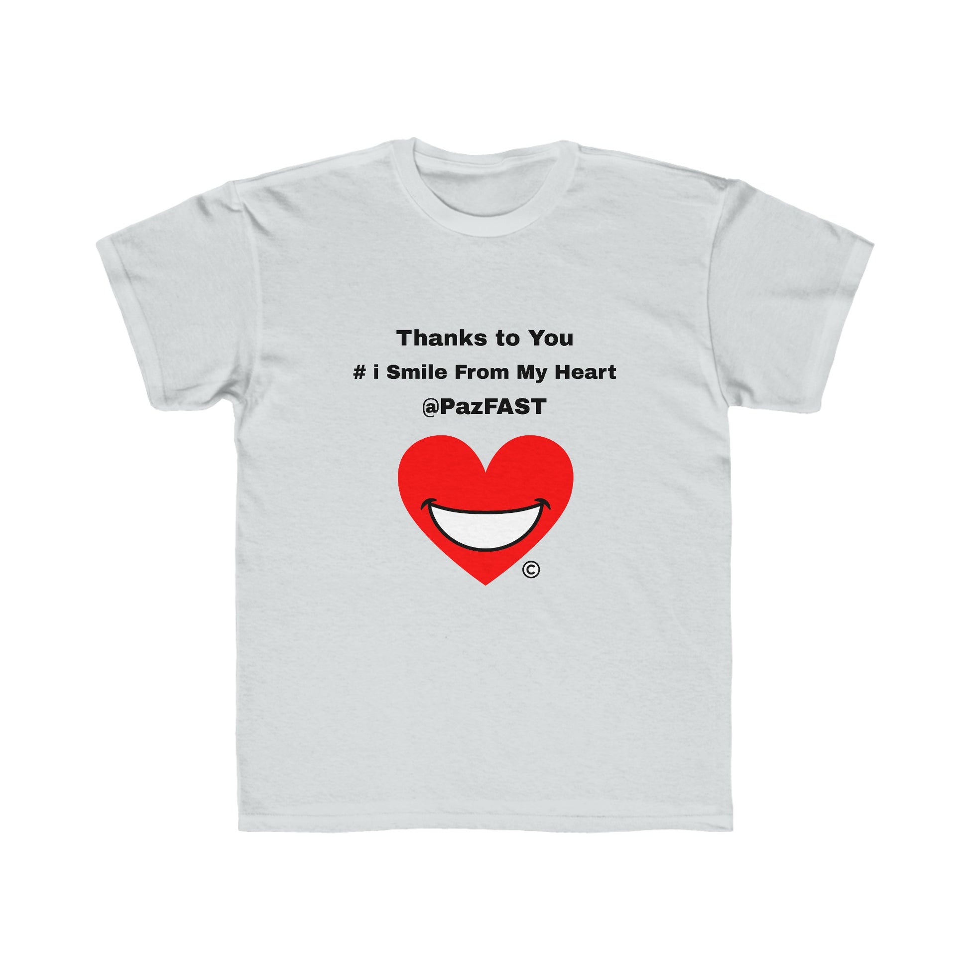 Kids Regular Fit Tee | Extend Total *Kindness with "Paz FAST, The Love Solution" - The Love Solution