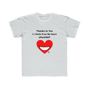 Kids Regular Fit Tee | Extend Total *Kindness with "Paz FAST, The Love Solution" - The Love Solution