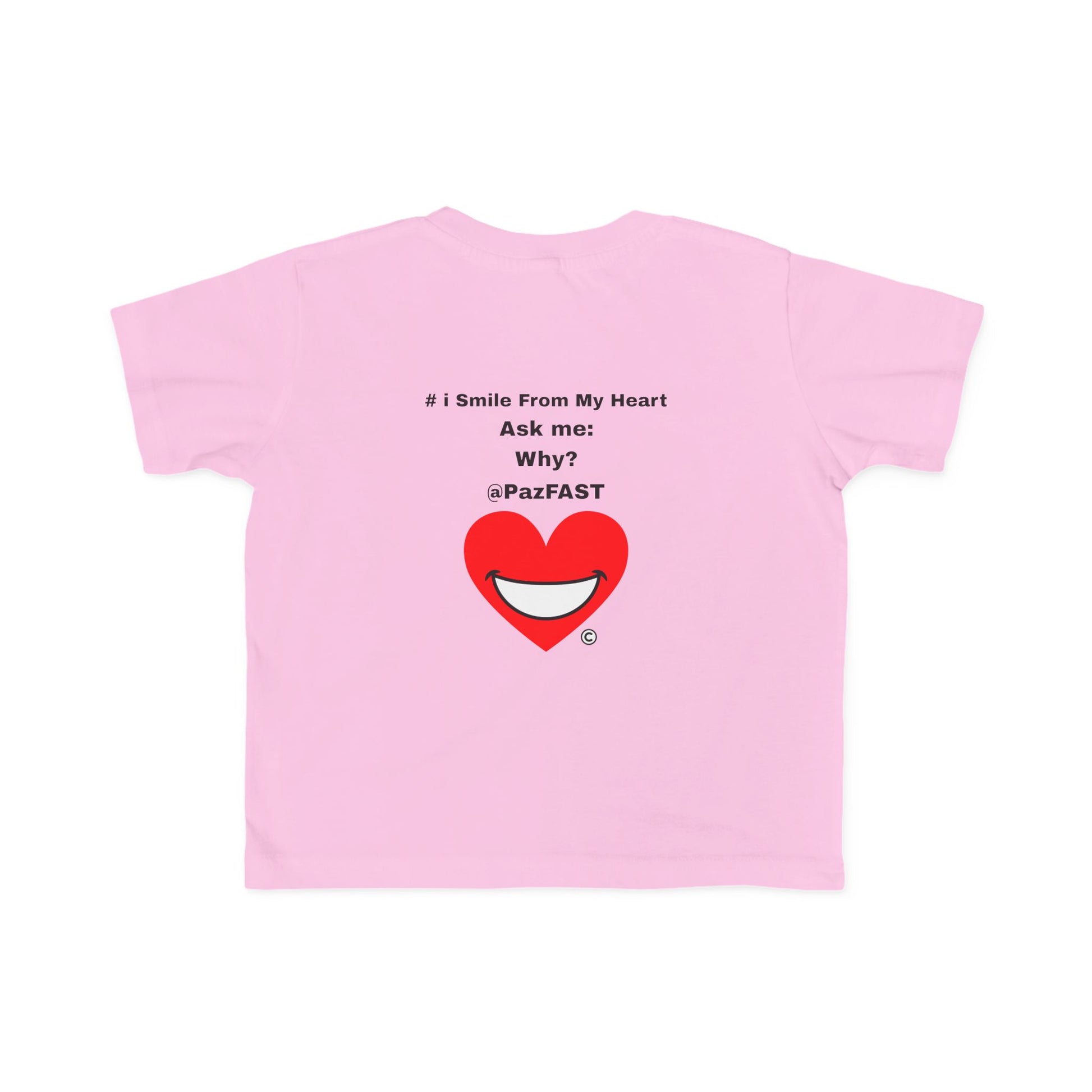 Toddler's Fine Jersey Tee | Extend Total *Kindness with "Paz FAST, The Love Solution" - The Love Solution