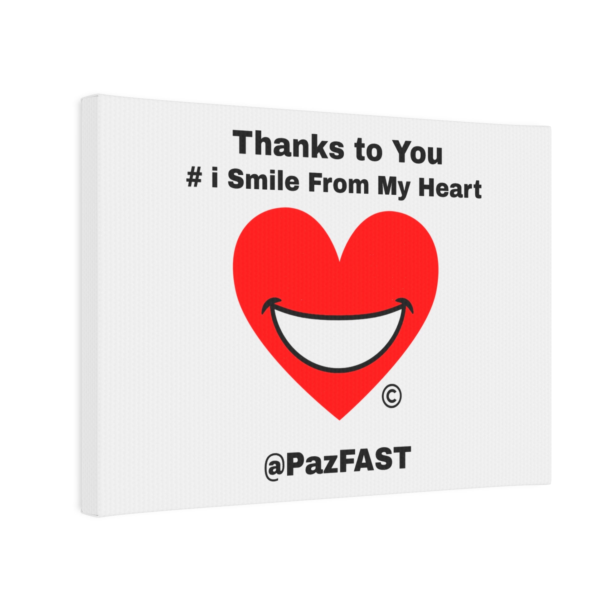 Canvas Photo Tile | Extend Total *Kindness with "Paz FAST, The Love Solution" - The Love Solution