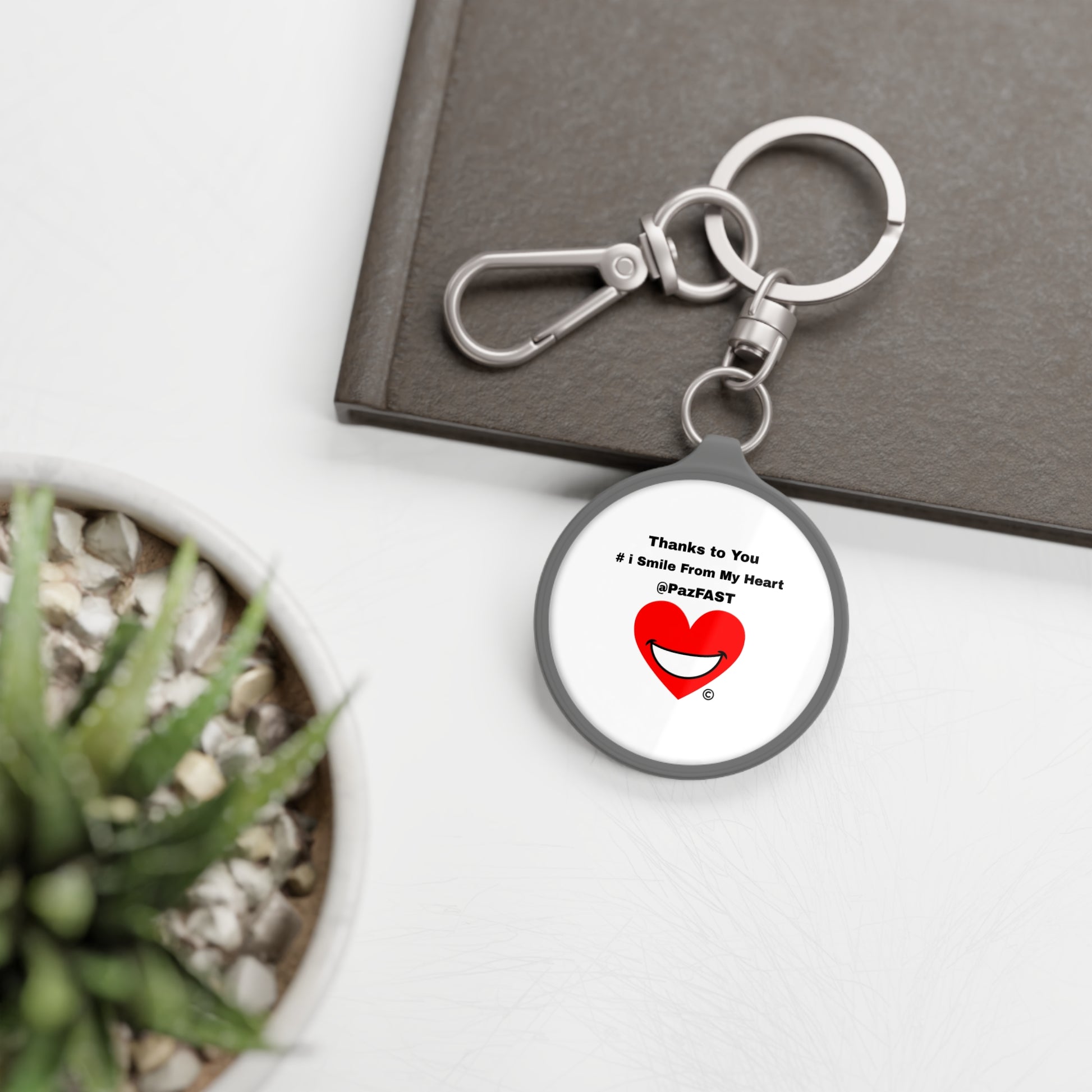 Keyring Tag | Extend Total *Kindness with "Paz FAST, The Love Solution" - The Love Solution