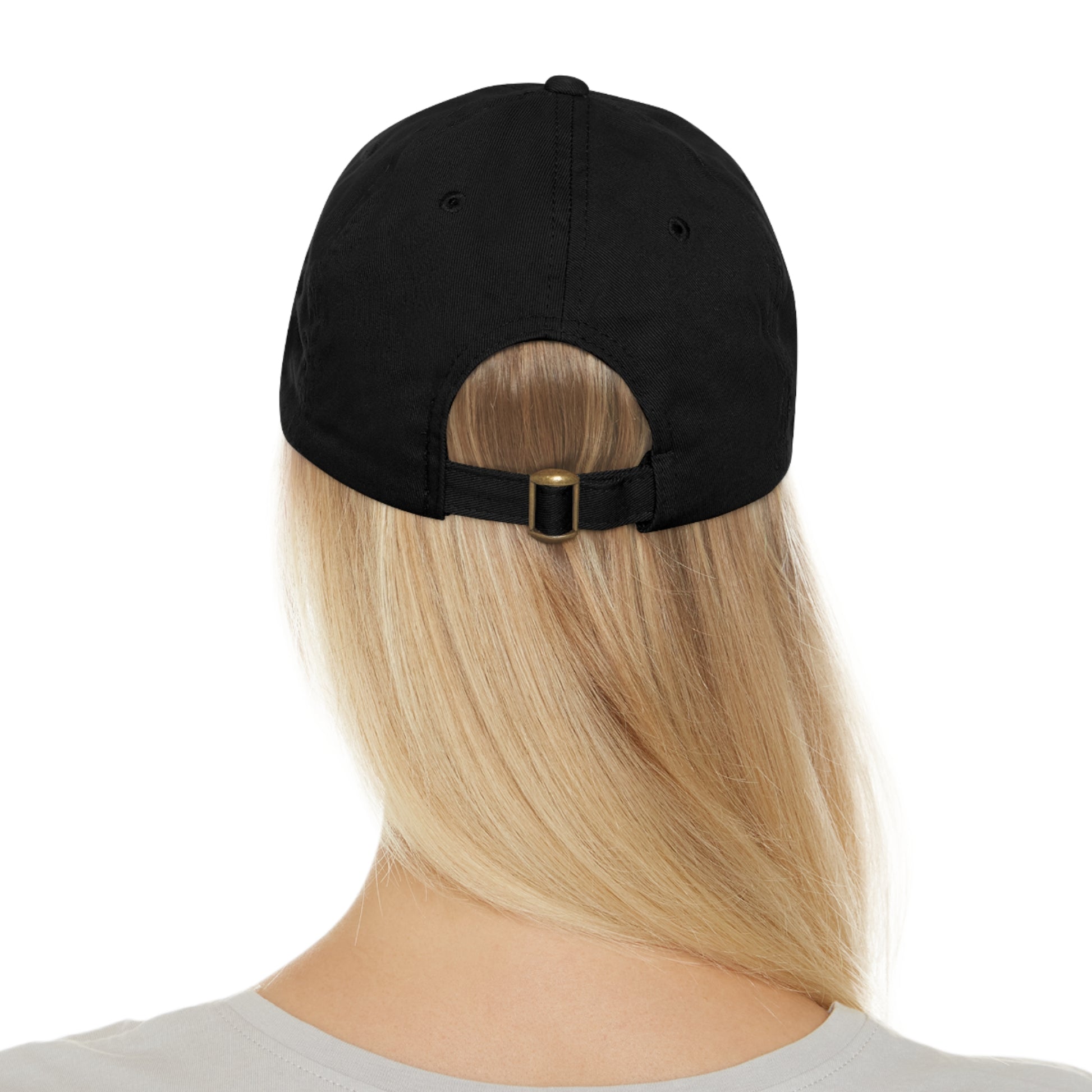 Dad Hat with Leather Patch (Round) | Extend Total *Kindness with "Paz FAST, The Love Solution" - The Love Solution