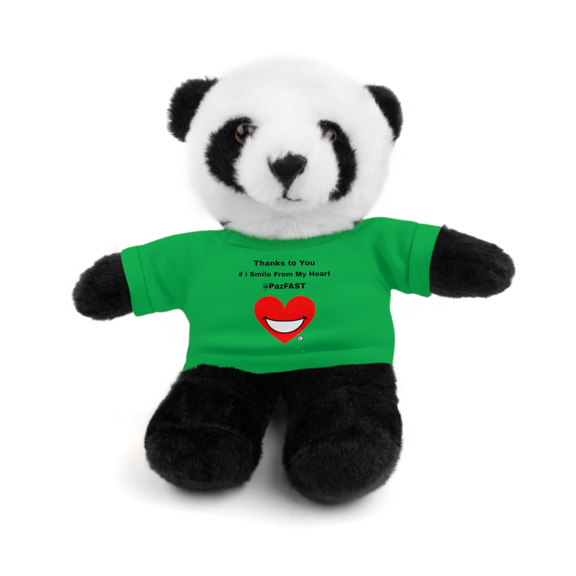 Stuffed Animals with Tee | Extend Total *Kindness with "Paz FAST, The Love Solution" - The Love Solution