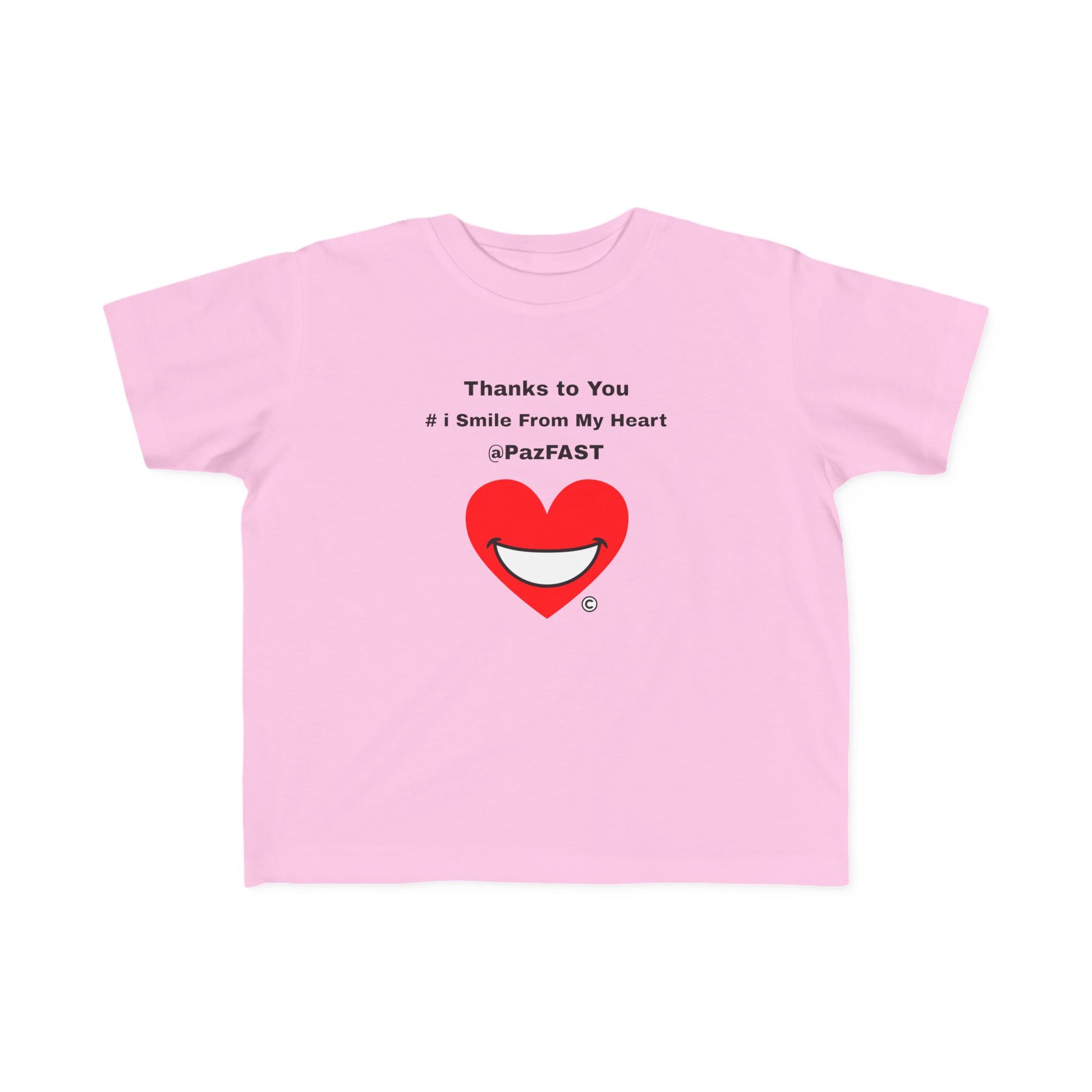 Toddler's Fine Jersey Tee | Extend Total *Kindness with "Paz FAST, The Love Solution" - The Love Solution