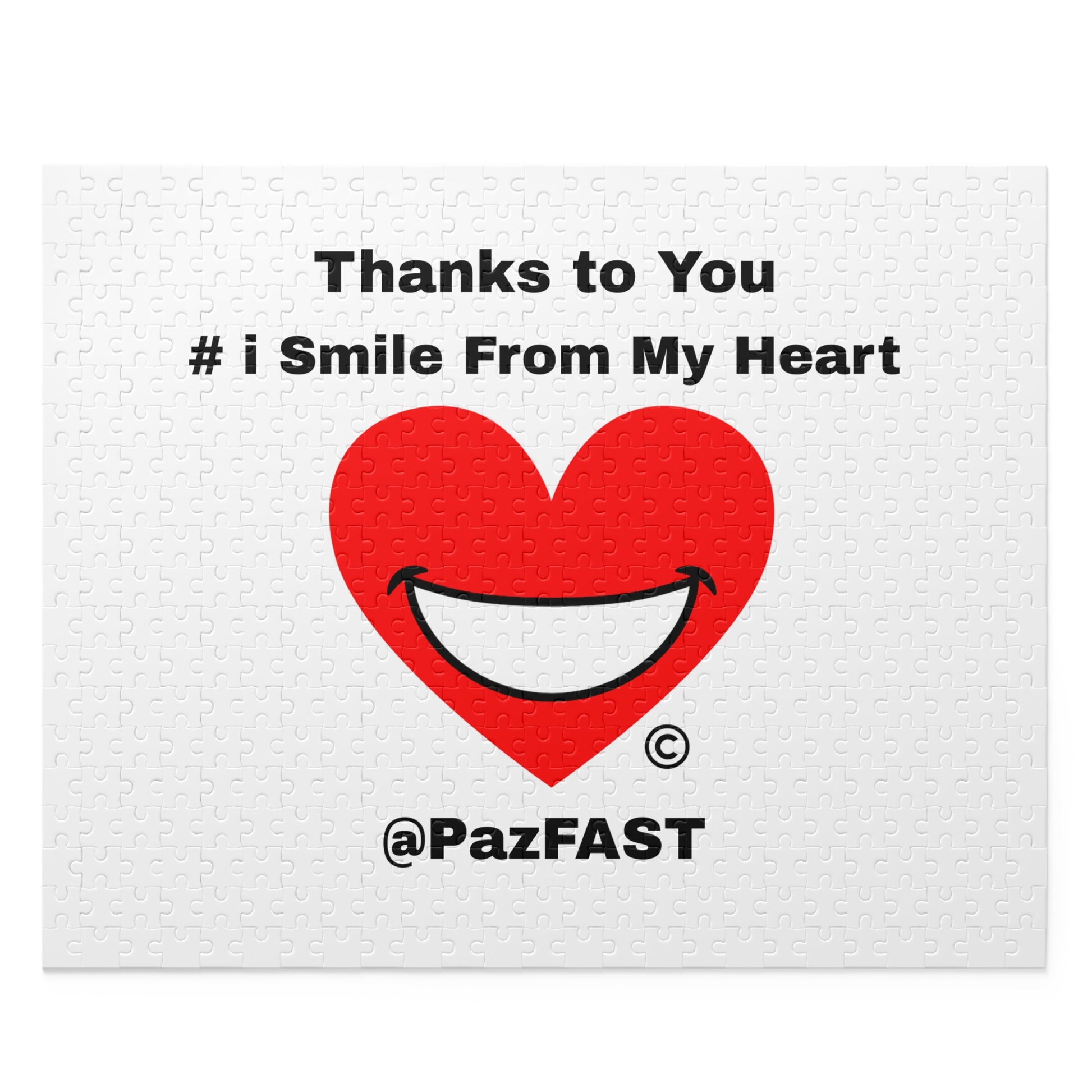 Puzzle (120, 252, 500-Piece) | Extend Total *Kindness with "Paz FAST, The Love Solution" - The Love Solution