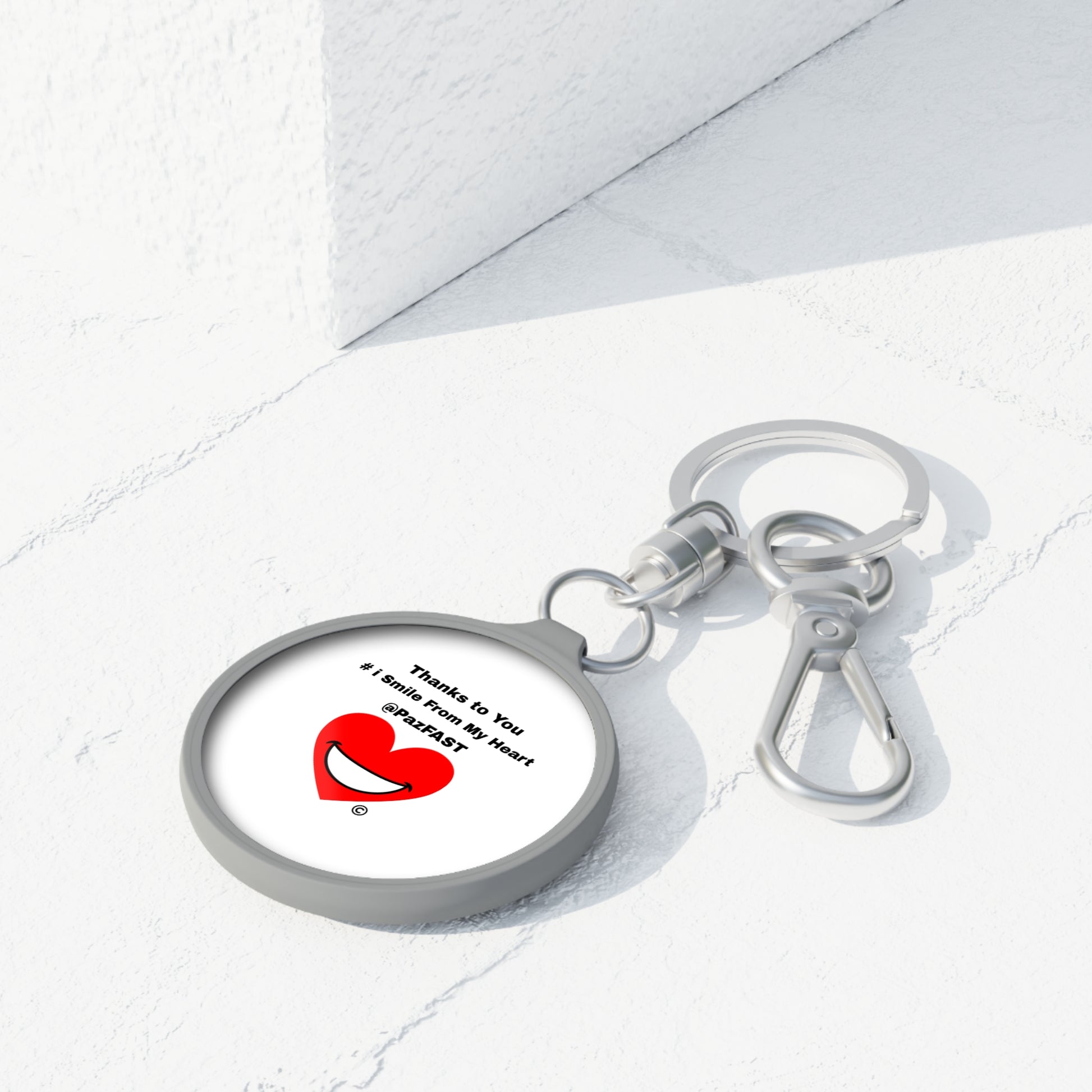 Keyring Tag | Extend Total *Kindness with "Paz FAST, The Love Solution" - The Love Solution