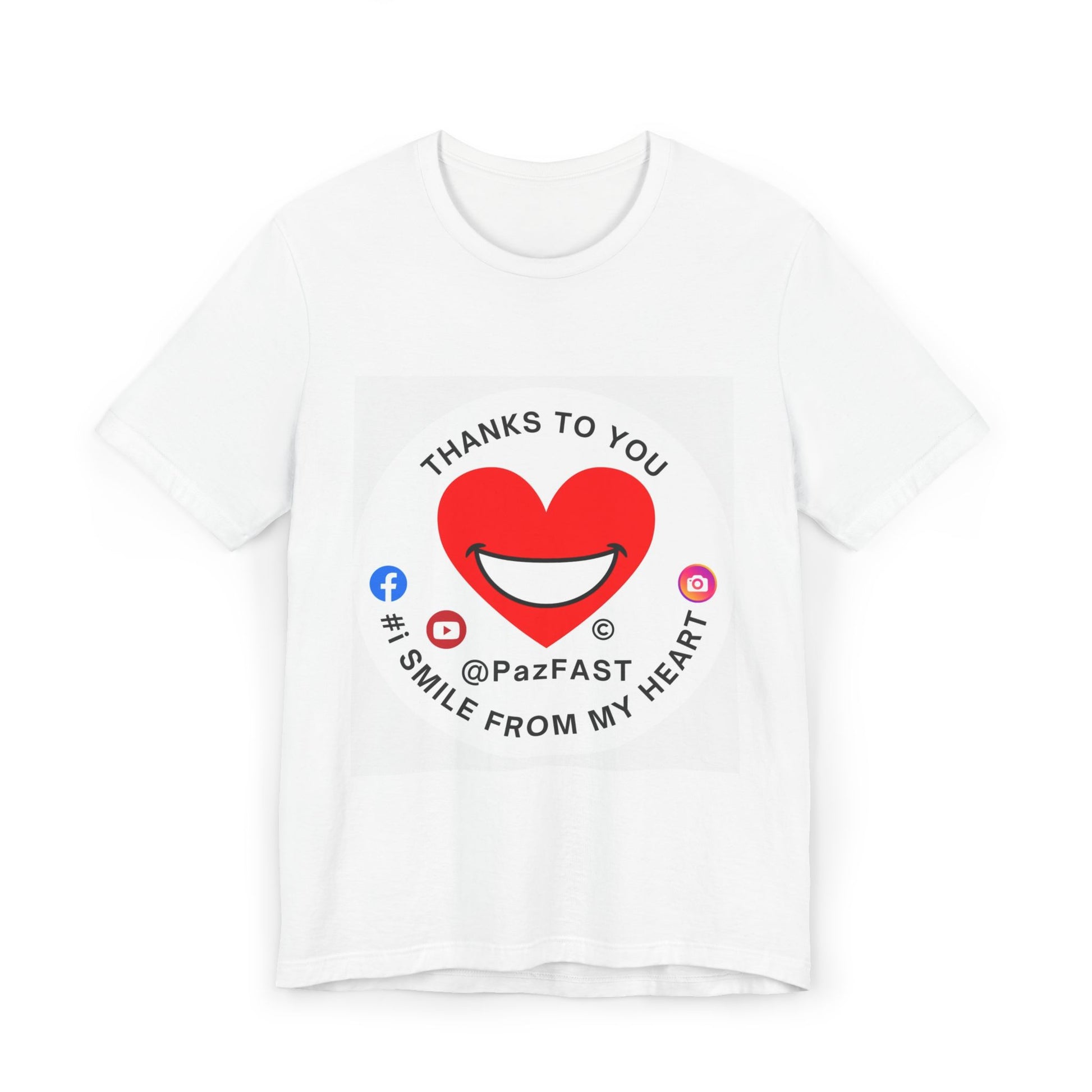 Unisex Jersey T-Shirt | Extend Total *Kindness with "Paz FAST, The Love Solution" - The Love Solution