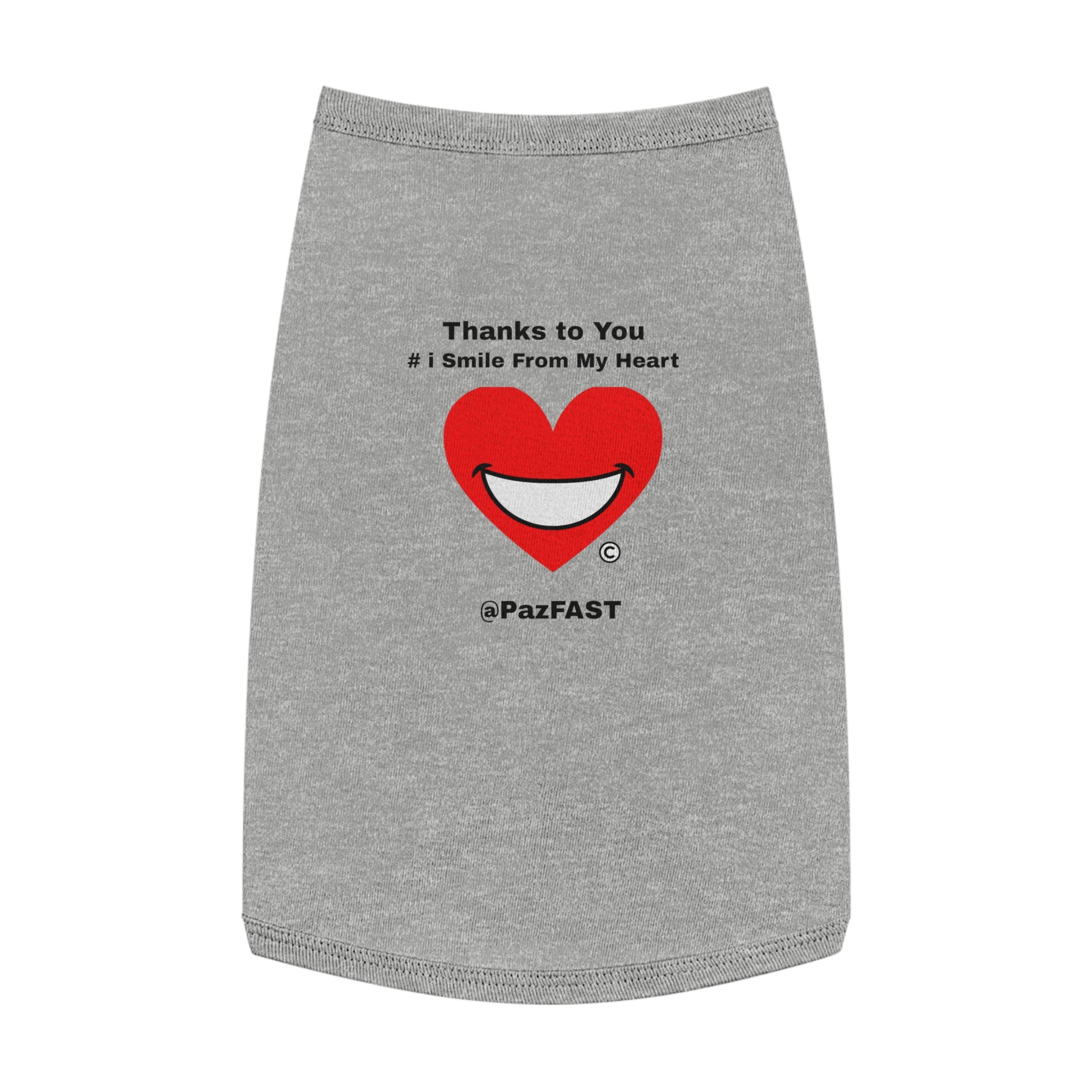 Pet Tank Top | Extend Total *Kindness with "Paz FAST, The Love Solution" - The Love Solution