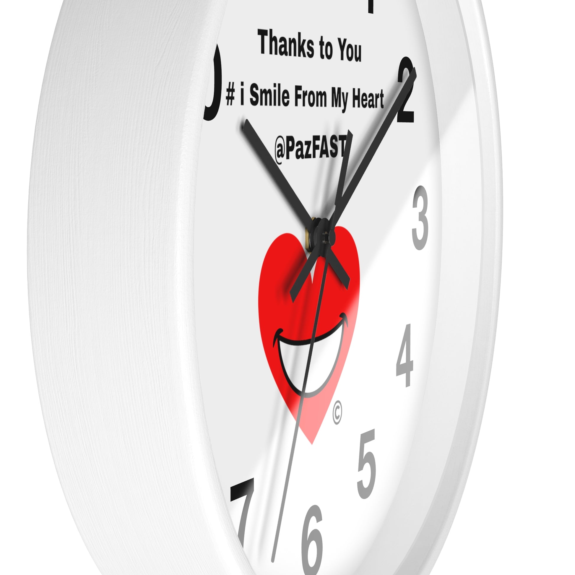 Wall Clock | Extend Total *Kindness with "Paz FAST, The Love Solution" - The Love Solution