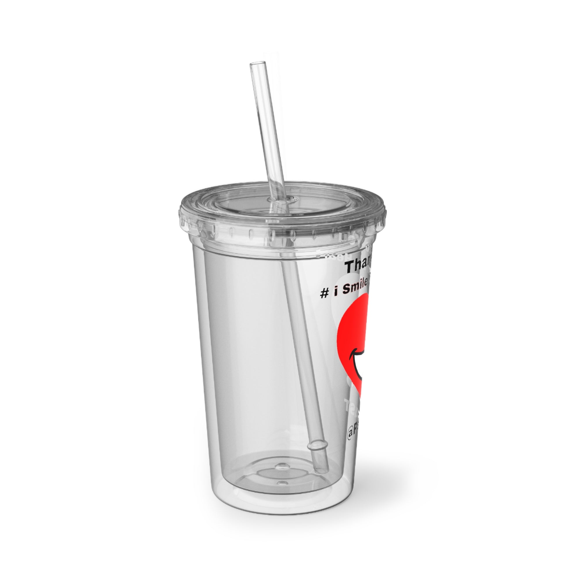 Suave Acrylic Cup | Extend Total *Kindness with "Paz FAST, The Love Solution" - The Love Solution