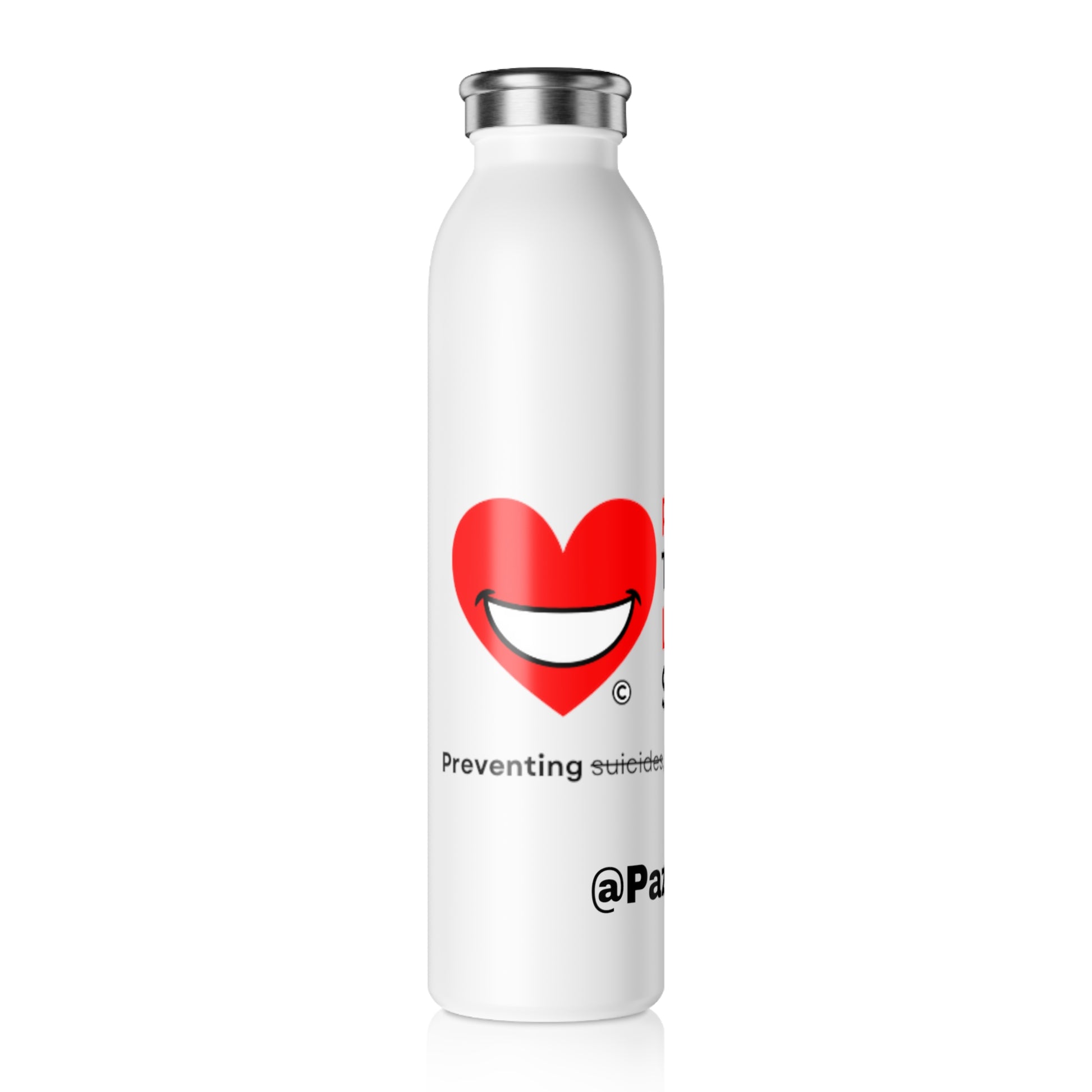 Slim Water Bottle | Extend Total *Kindness with "Paz FAST, The Love Solution" - The Love Solution