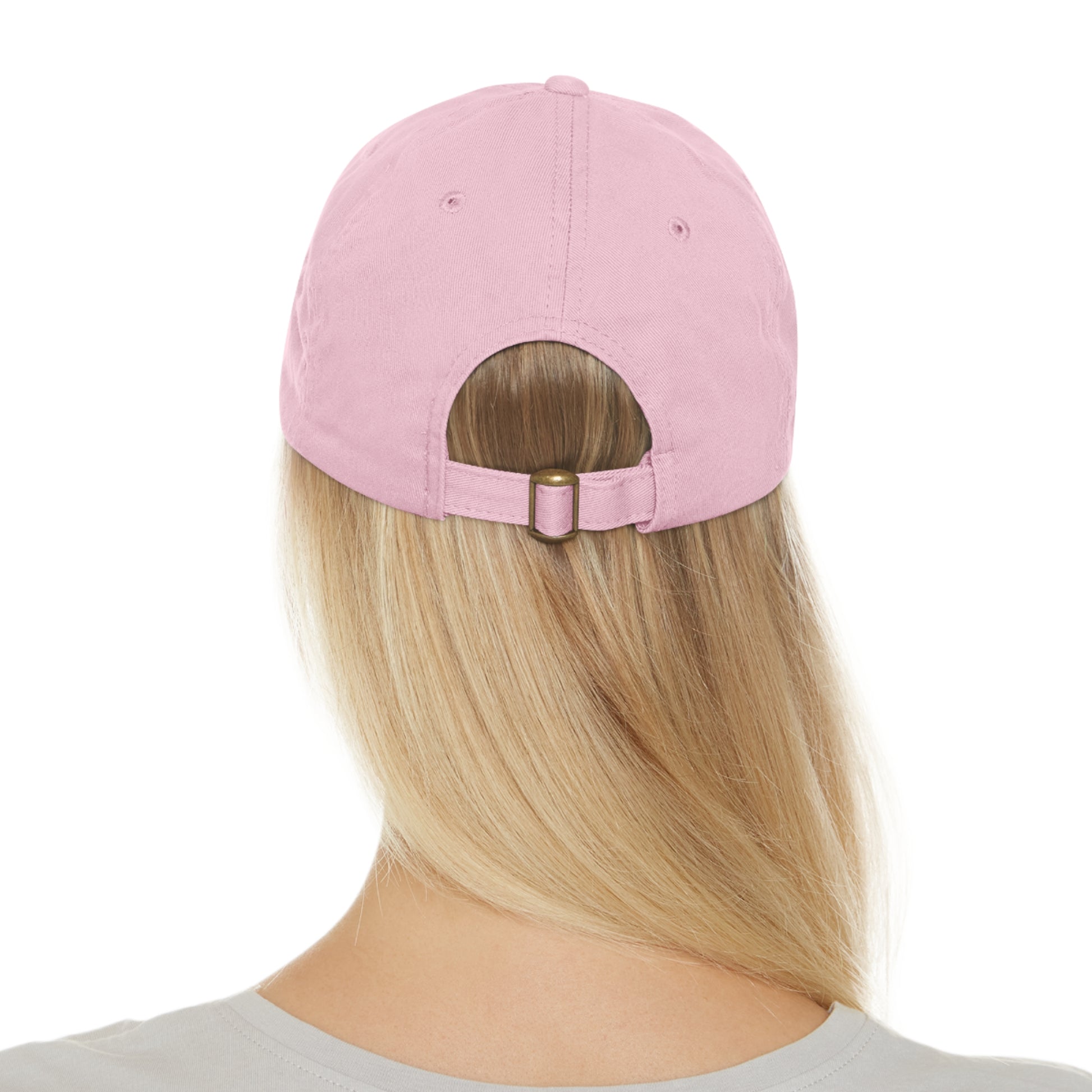 Dad Hat with Leather Patch (Round) | Extend Total *Kindness with "Paz FAST, The Love Solution" - The Love Solution