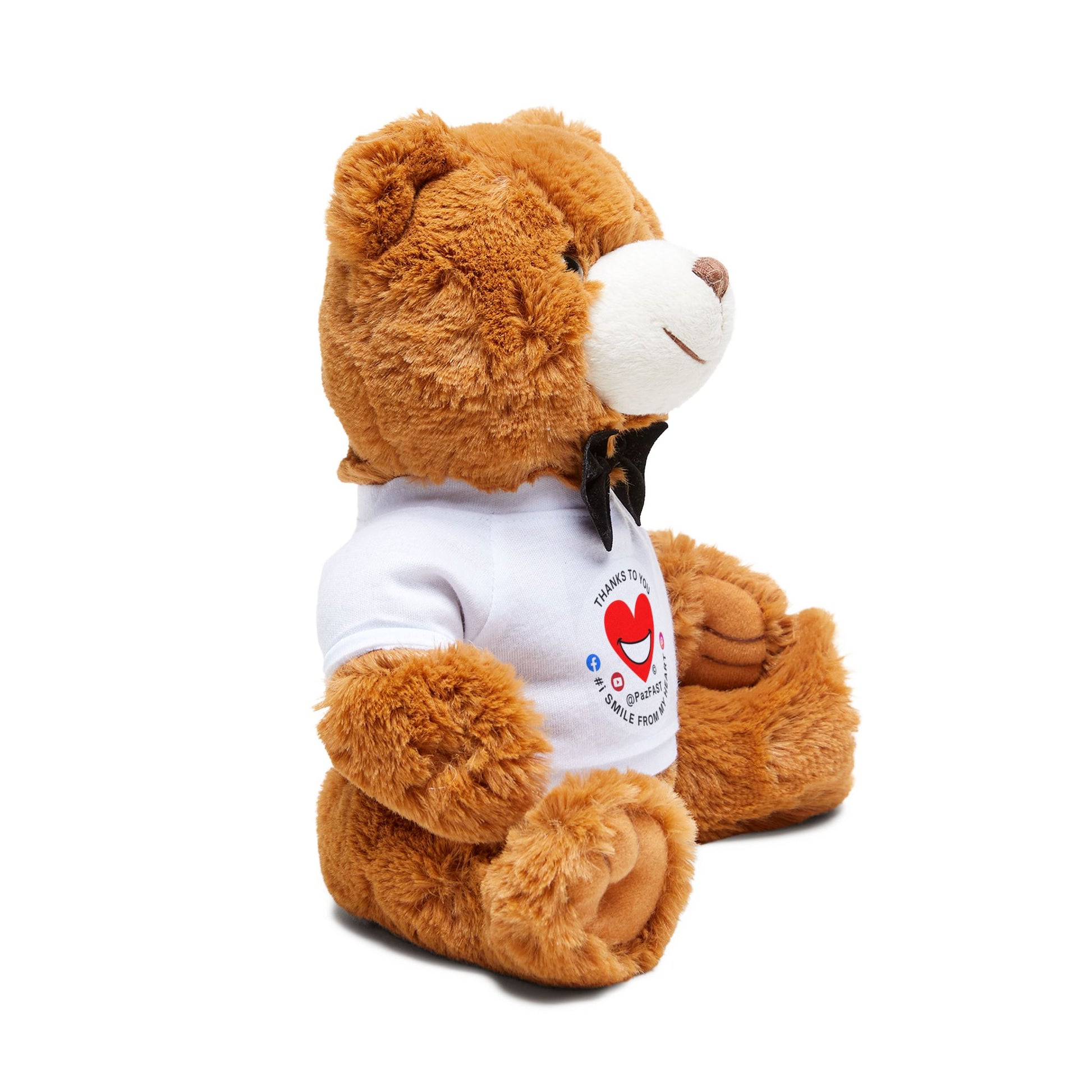 Teddy Bear with T-Shirt | Extend Total *Kindness with "Paz FAST, The Love Solution" - The Love Solution