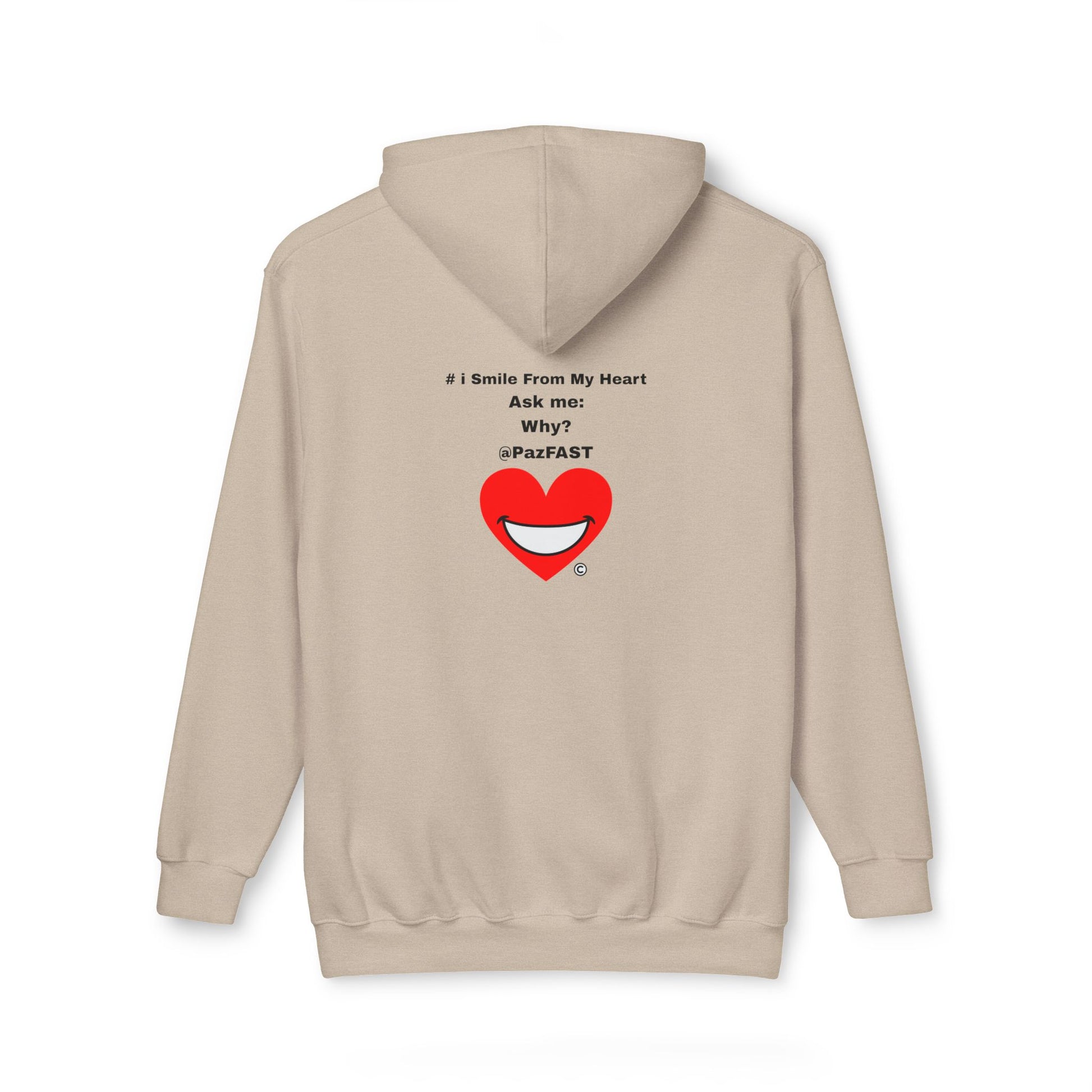 Unisex Hooded Sweatshirt, Made in US | Extend Total *Kindness with "Paz FAST, The Love Solution" - The Love Solution