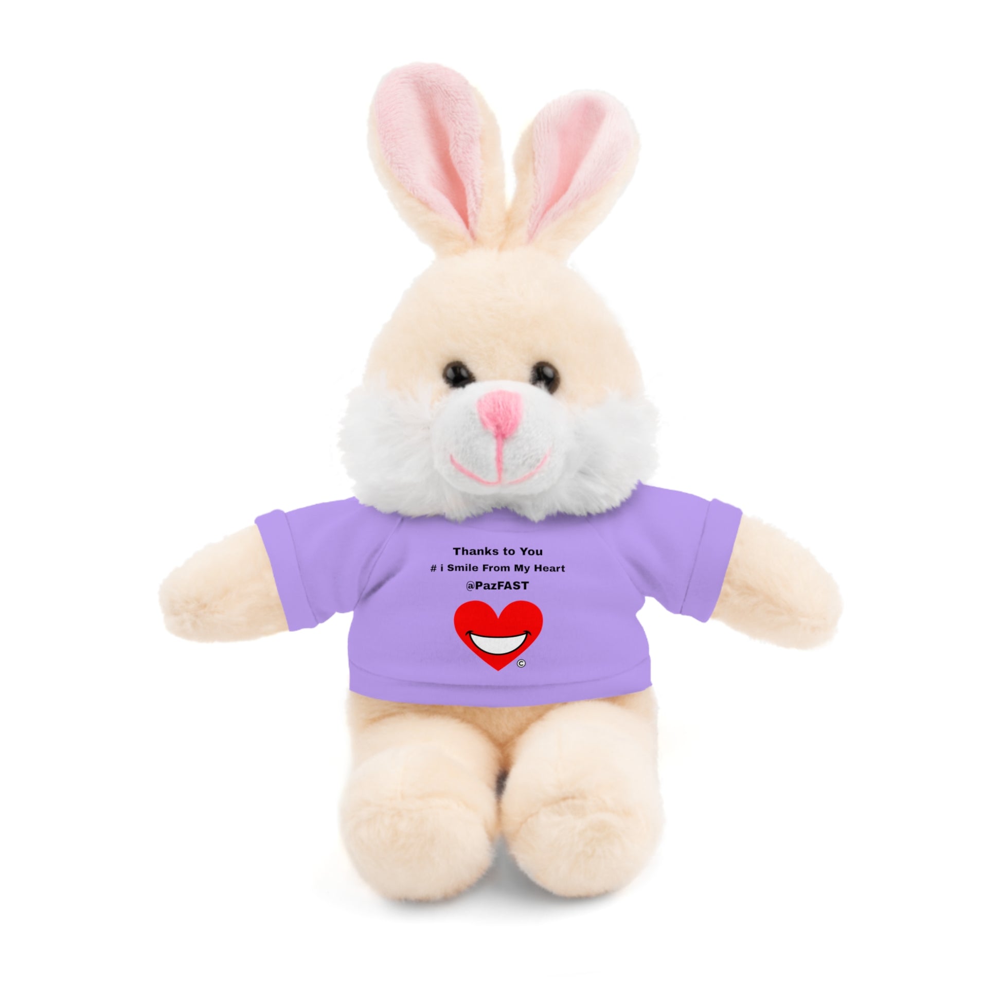 Stuffed Animals with Tee | Extend Total *Kindness with "Paz FAST, The Love Solution" - The Love Solution