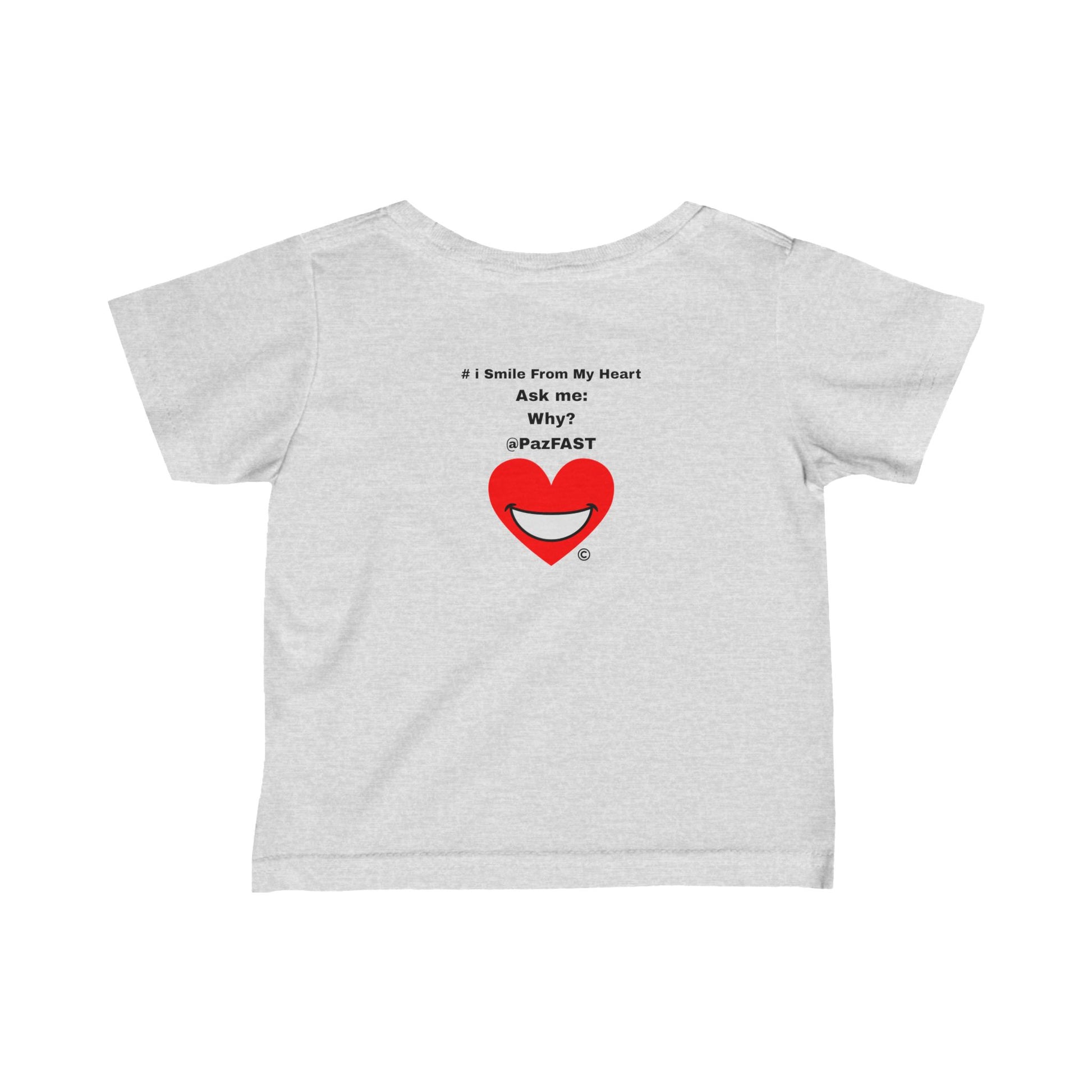 Infant Fine Jersey Tee | Extend Total *Kindness with "Paz FAST, The Love Solution" - The Love Solution