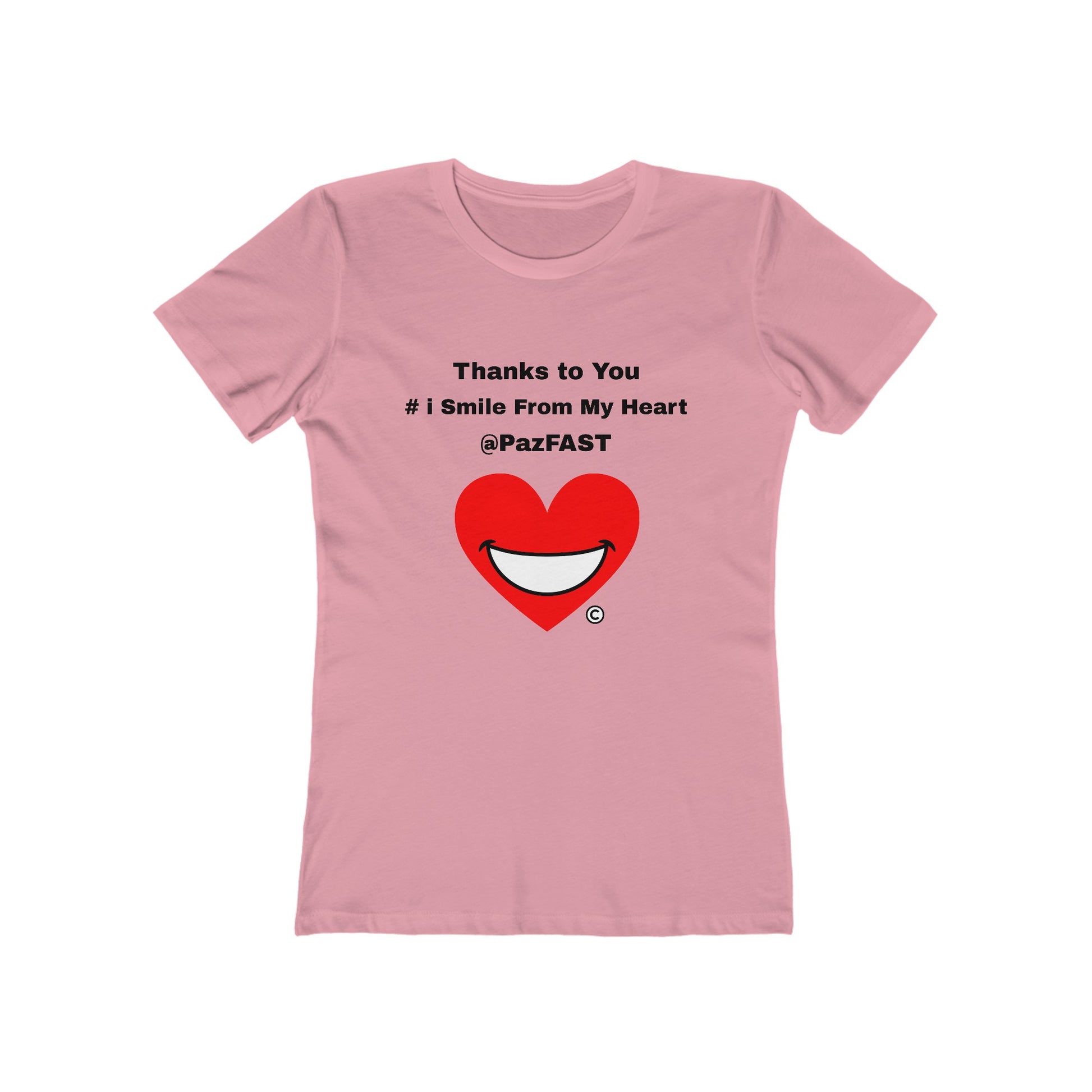 The Boyfriend Tee for Women | Extend Total *Kindness with "Paz FAST, The Love Solution" - The Love Solution