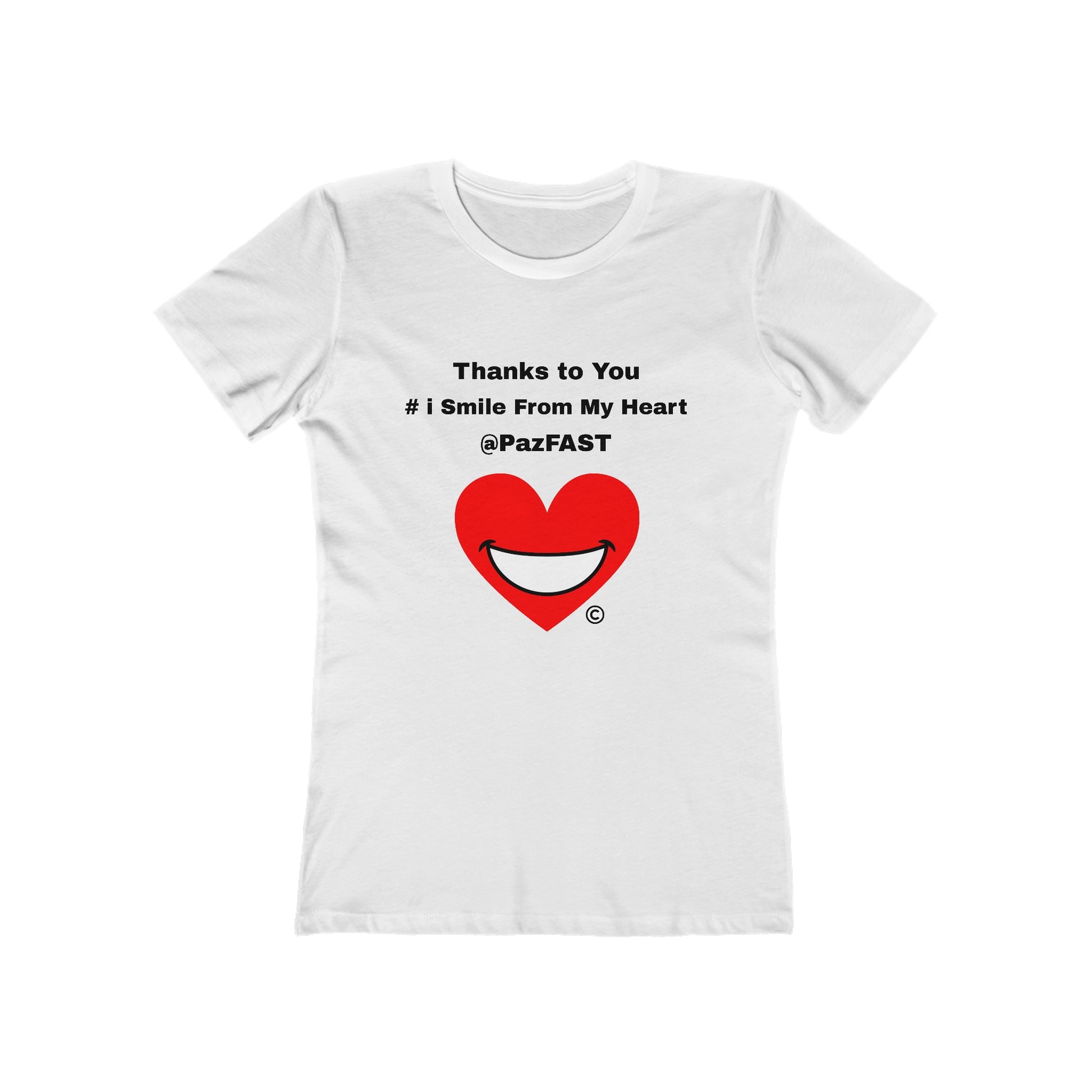 The Boyfriend Tee for Women | Extend Total *Kindness with "Paz FAST, The Love Solution" - The Love Solution