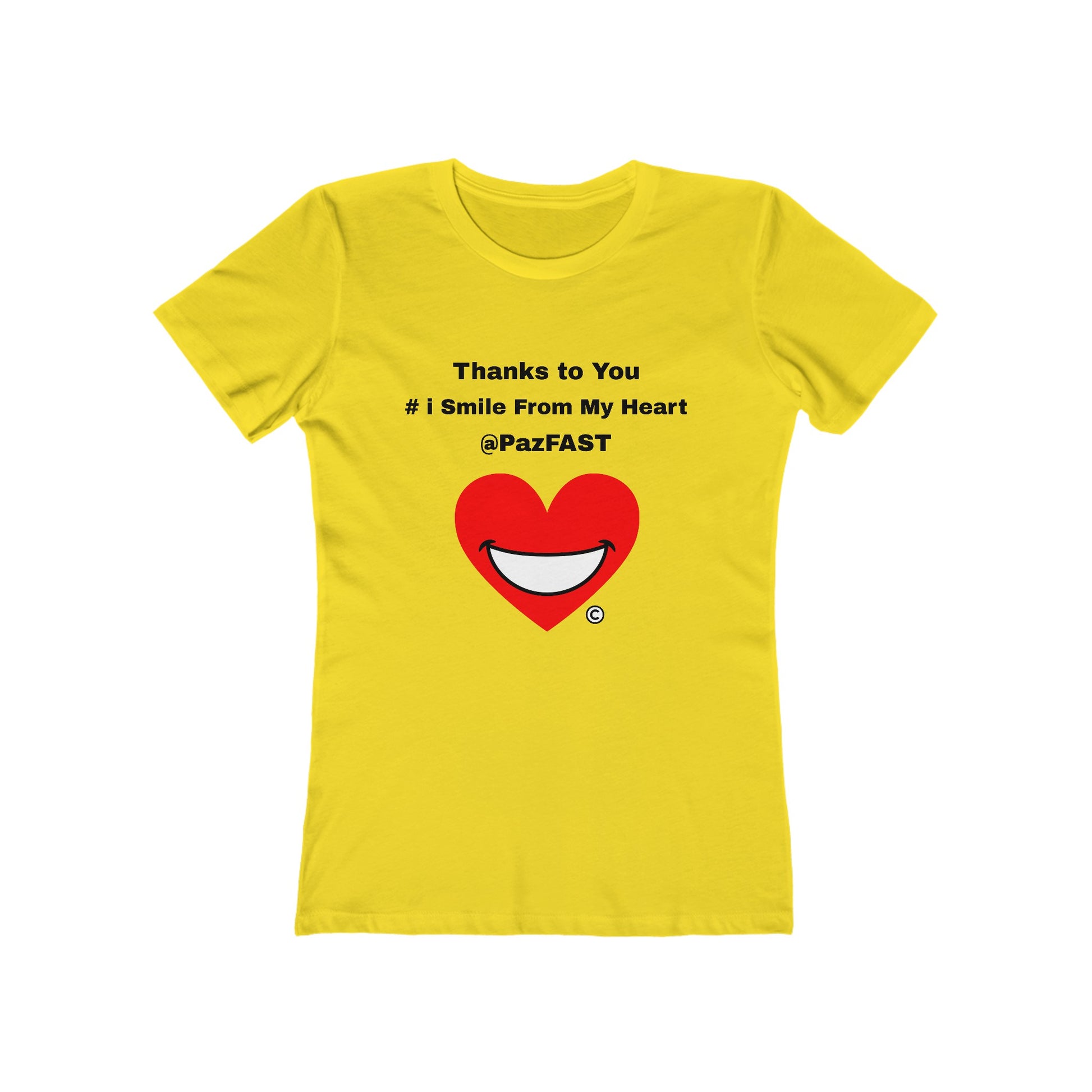 The Boyfriend Tee for Women | Extend Total *Kindness with "Paz FAST, The Love Solution" - The Love Solution