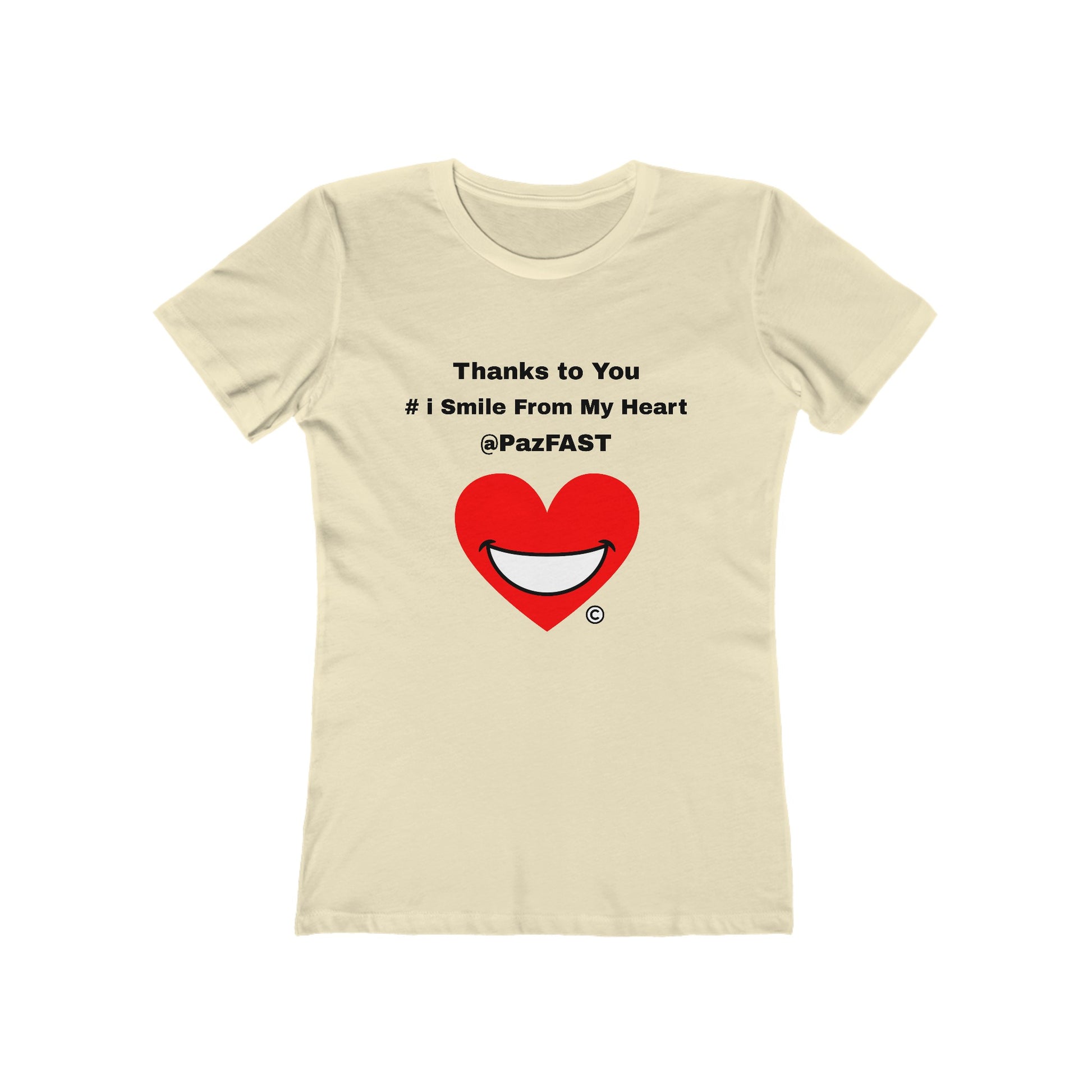 The Boyfriend Tee for Women | Extend Total *Kindness with "Paz FAST, The Love Solution" - The Love Solution