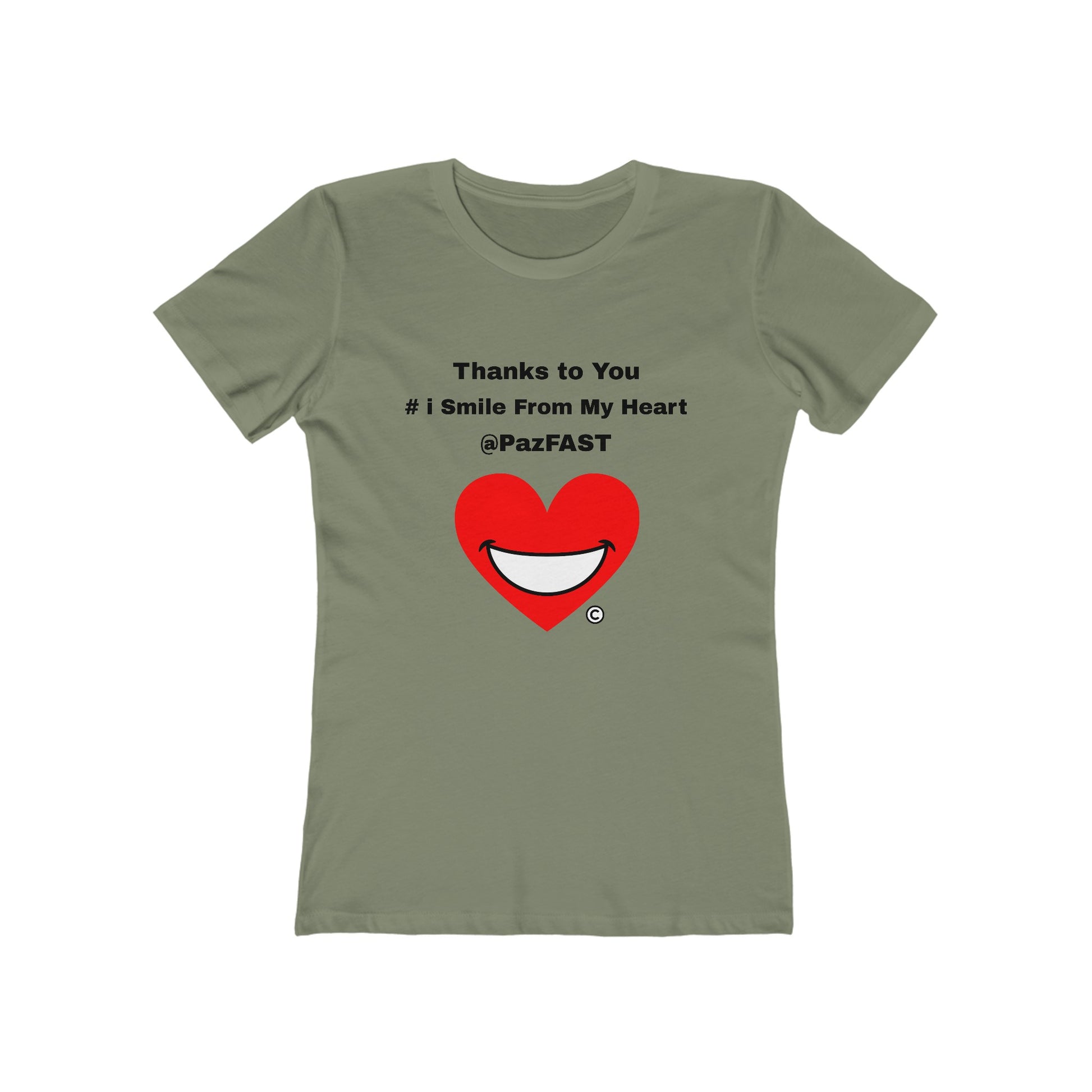 The Boyfriend Tee for Women | Extend Total *Kindness with "Paz FAST, The Love Solution" - The Love Solution