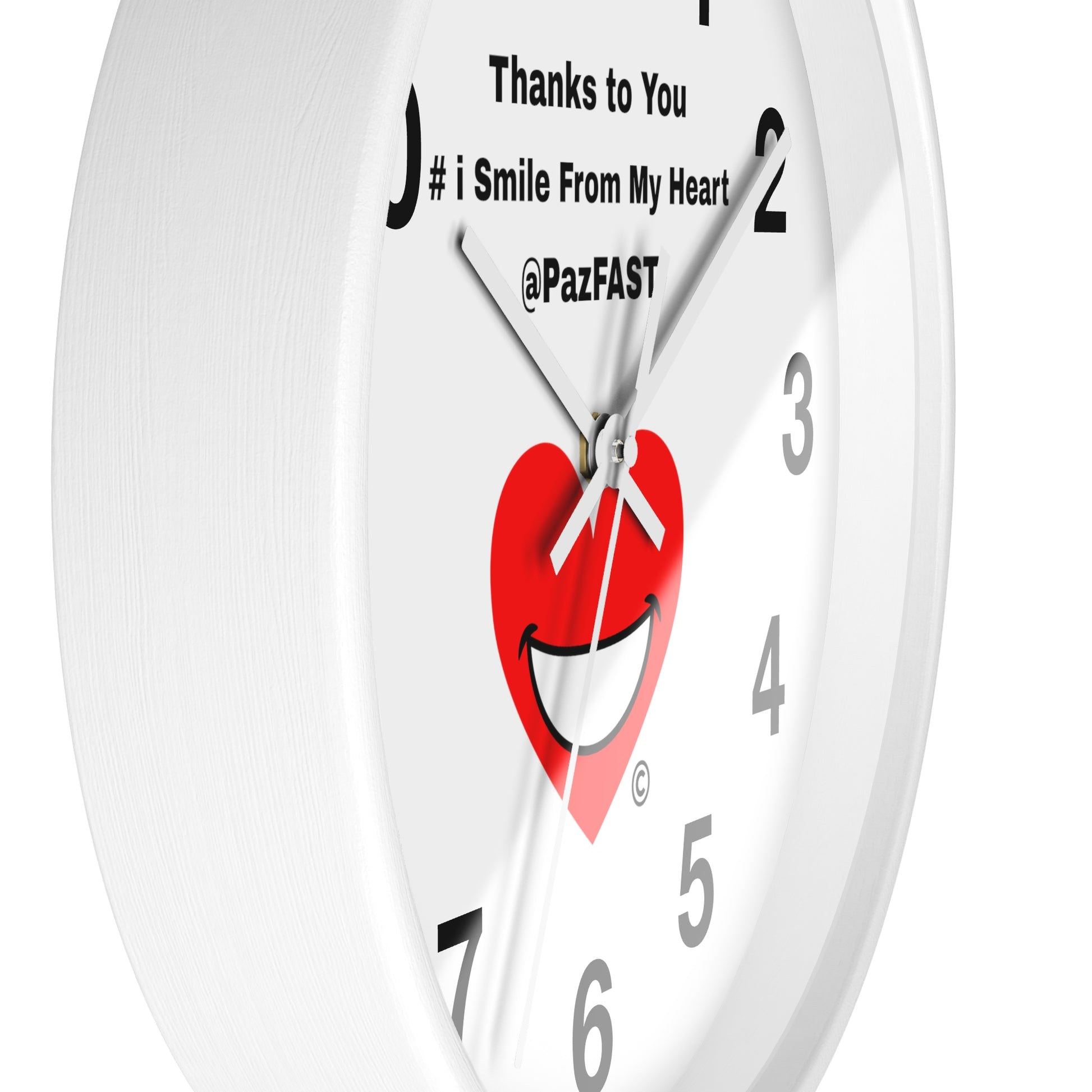 Wall Clock | Extend Total *Kindness with "Paz FAST, The Love Solution" - The Love Solution