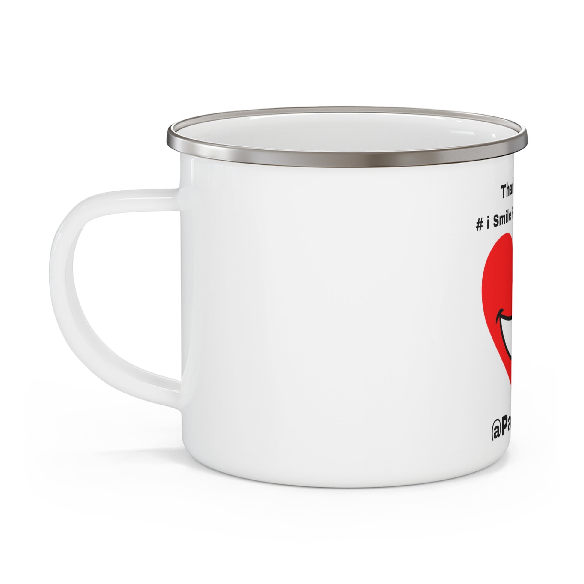 Enamel Camping Mug | Extend Total *Kindness with "Paz FAST, The Love Solution" - The Love Solution