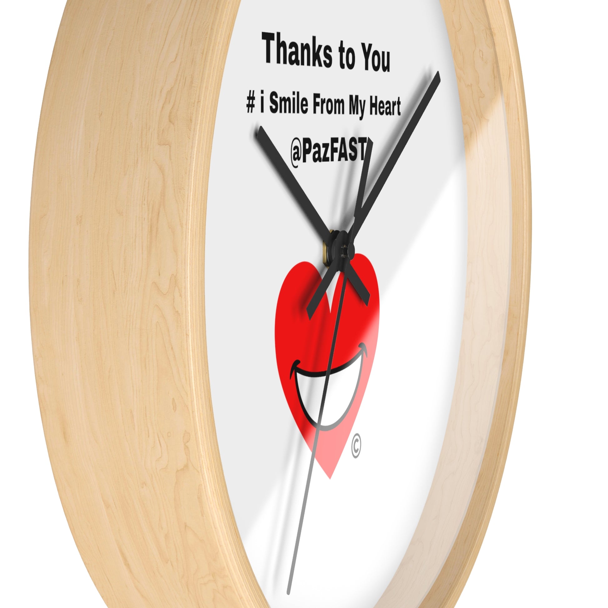 Wall Clock | Extend Total *Kindness with "Paz FAST, The Love Solution" - The Love Solution