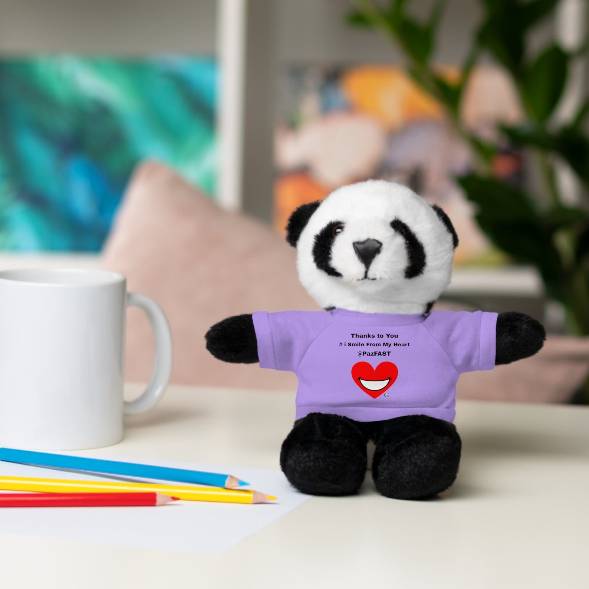 Stuffed Animals with Tee | Extend Total *Kindness with "Paz FAST, The Love Solution" - The Love Solution