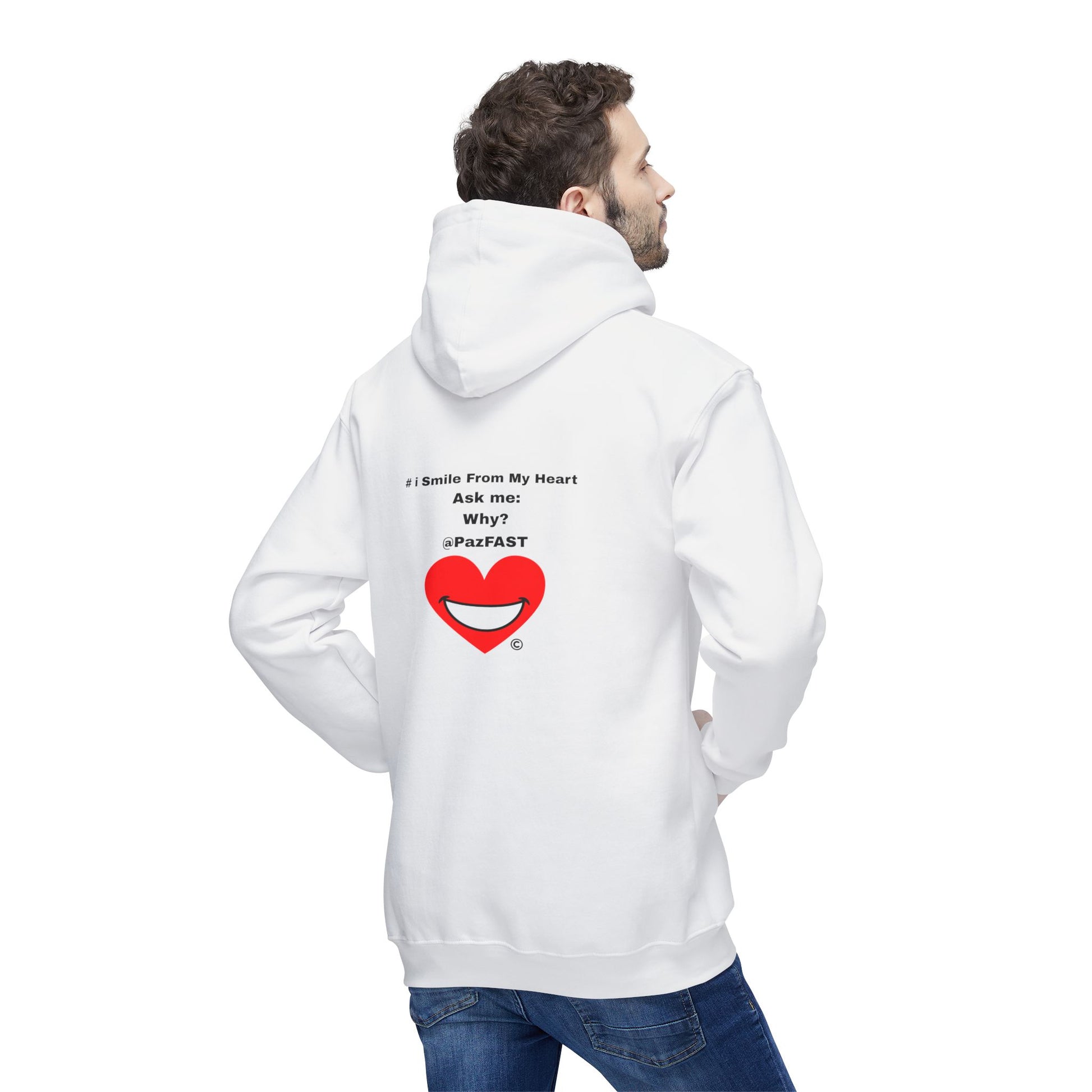 Unisex Hooded Sweatshirt, Made in US | Extend Total *Kindness with "Paz FAST, The Love Solution" - The Love Solution