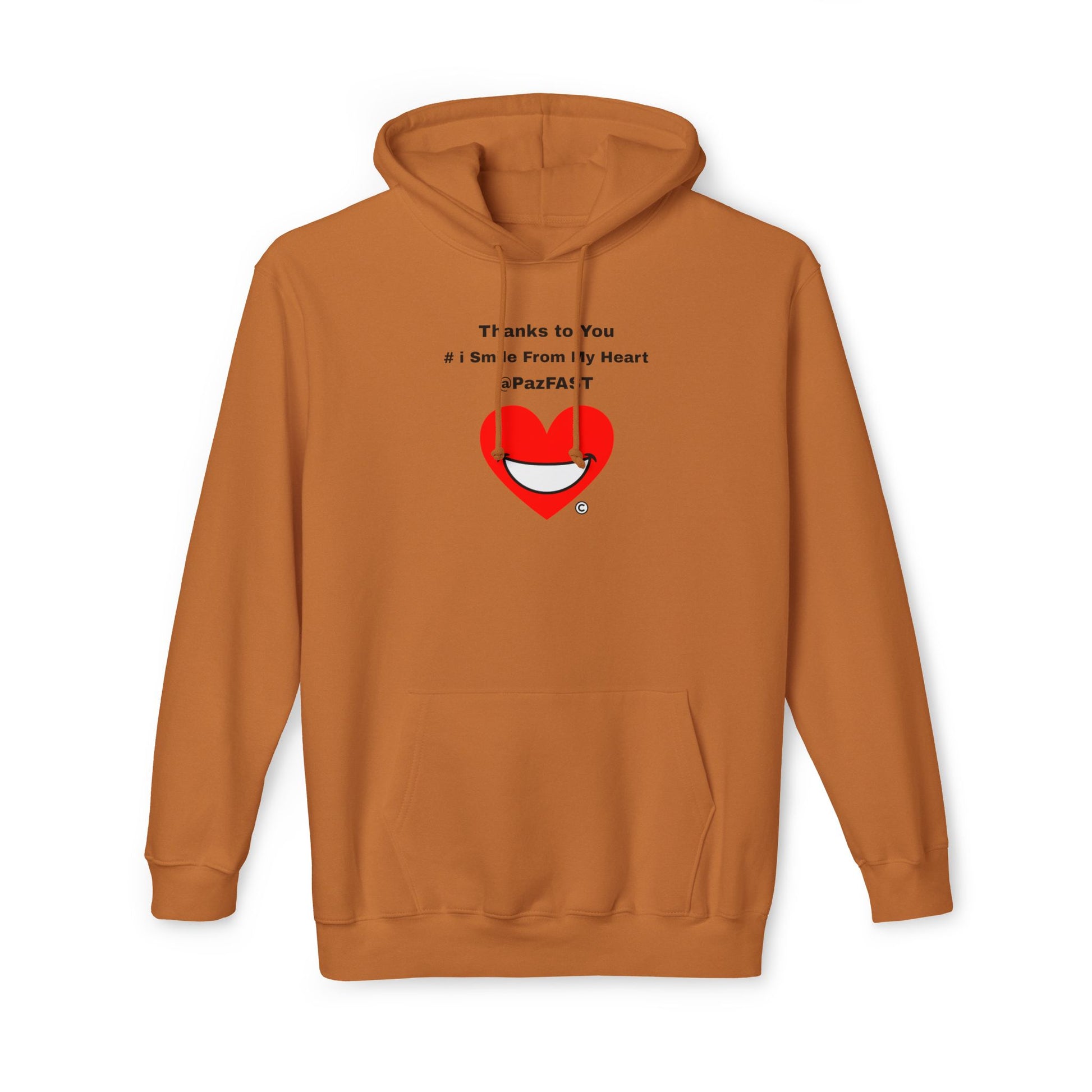 Unisex Hooded Sweatshirt, Made in US | Extend Total *Kindness with "Paz FAST, The Love Solution" - The Love Solution